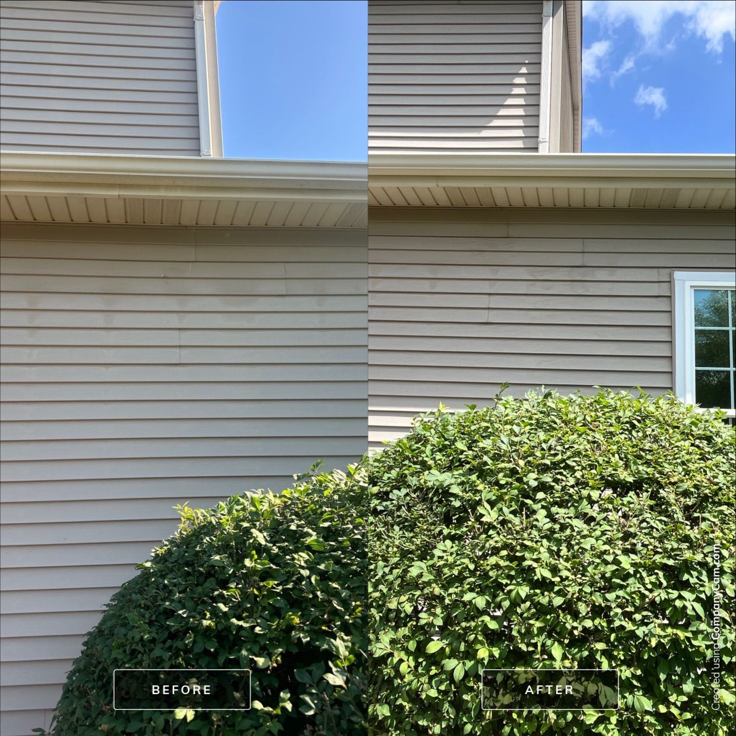 Project in Algonquin by Simmons Power & Soft Washing