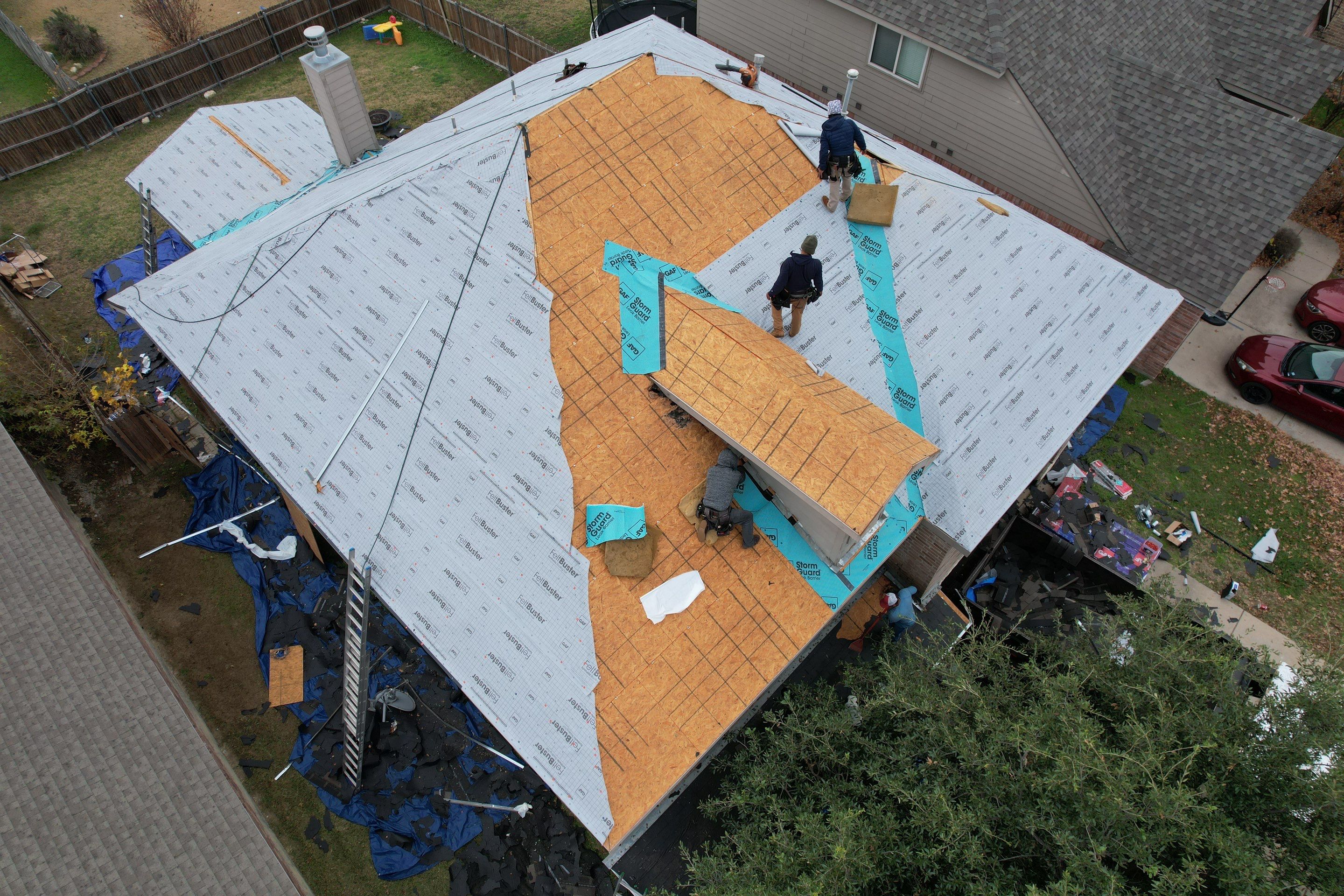 Project in Fort Worth by Zeus Exteriors