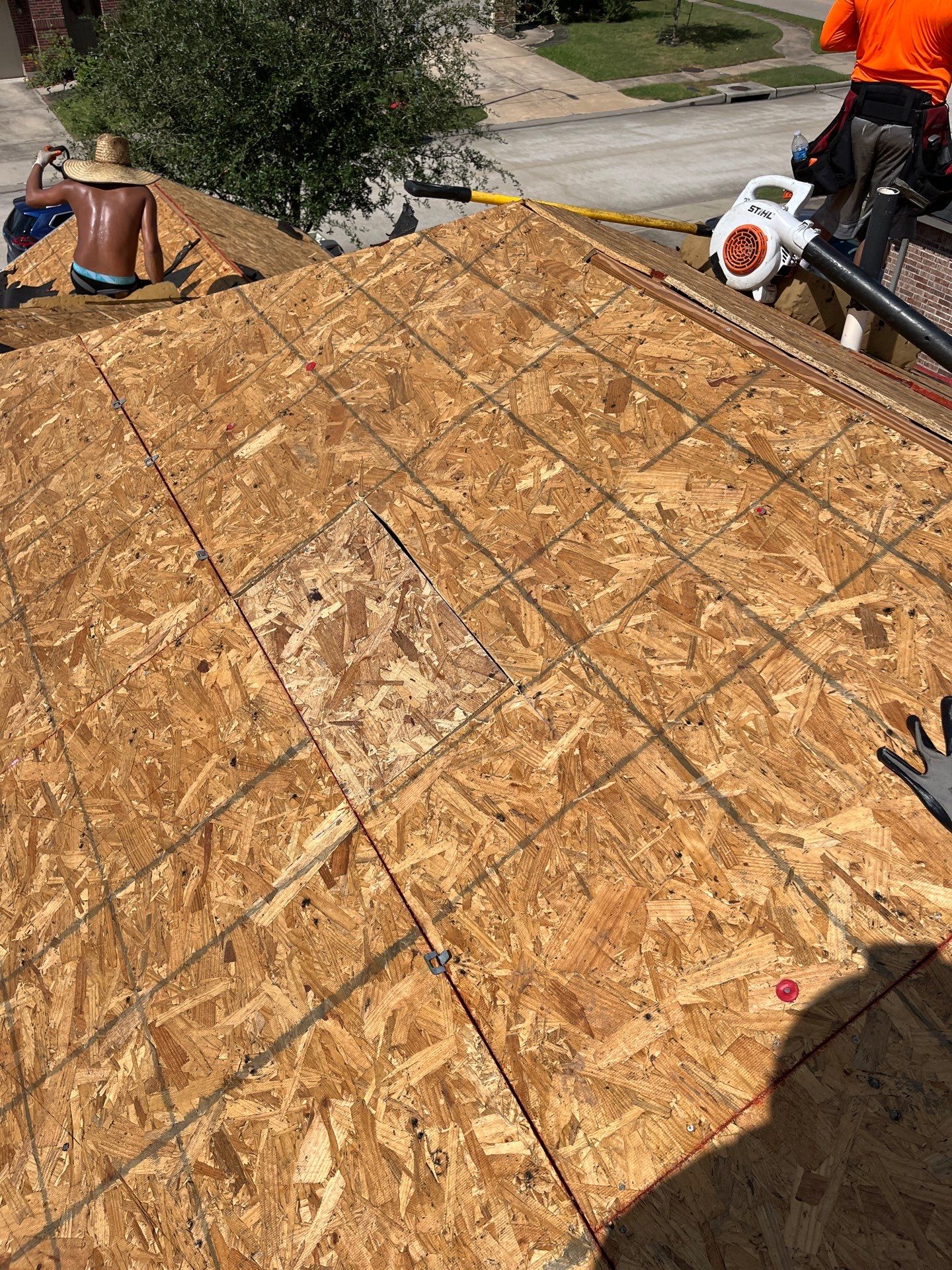 Reroof and Interior Work by Berry Good Roofing 