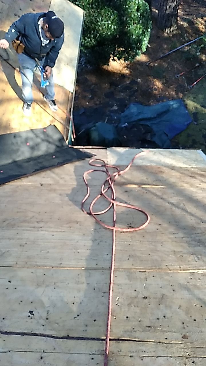 Commercial Roofing Installation using Owens Corning Oakridge Shingles by Indigo State Roofing
