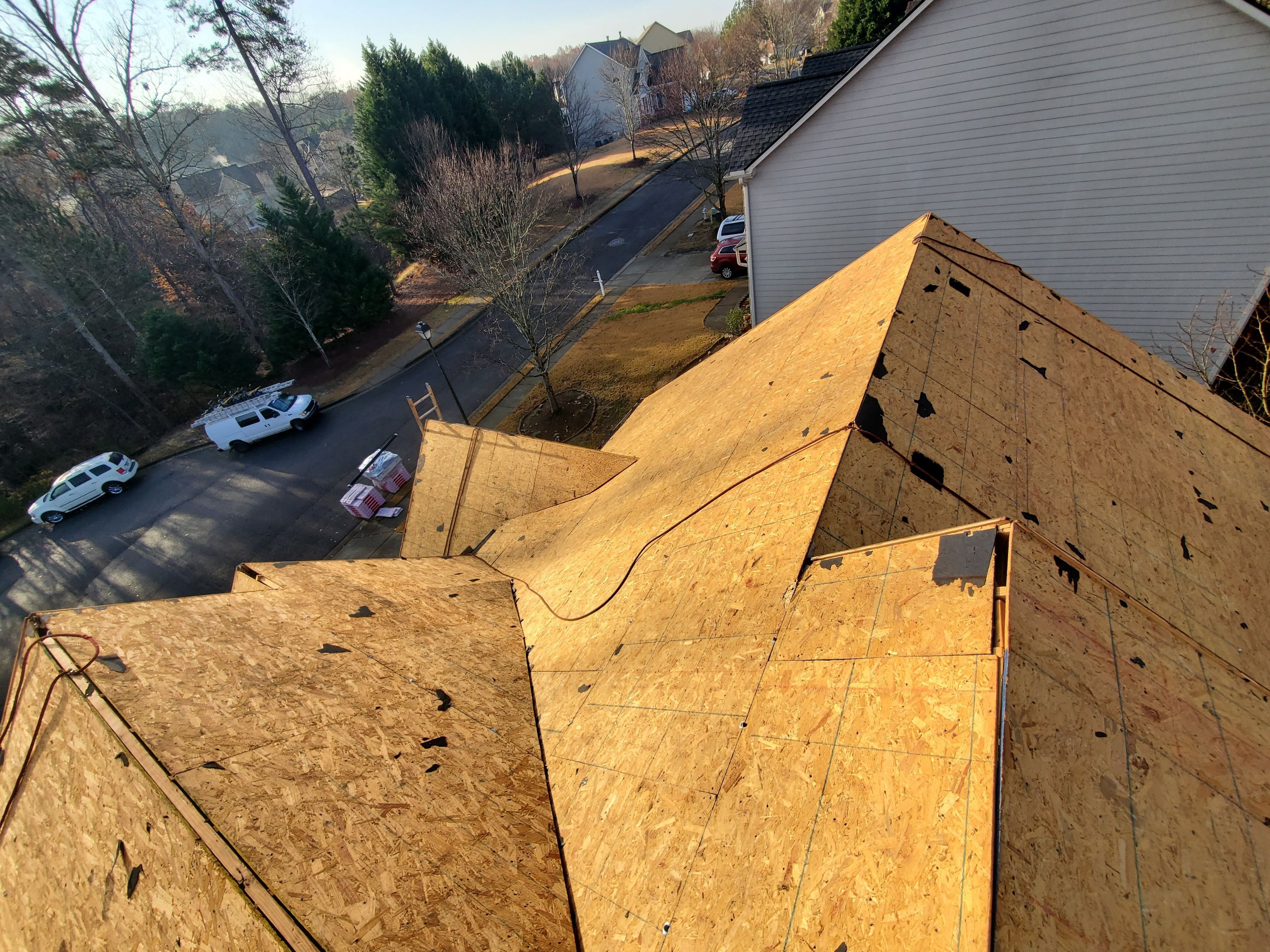 Residential Roofing Installation using Owens Corning by Inspector Roofing and Restoration