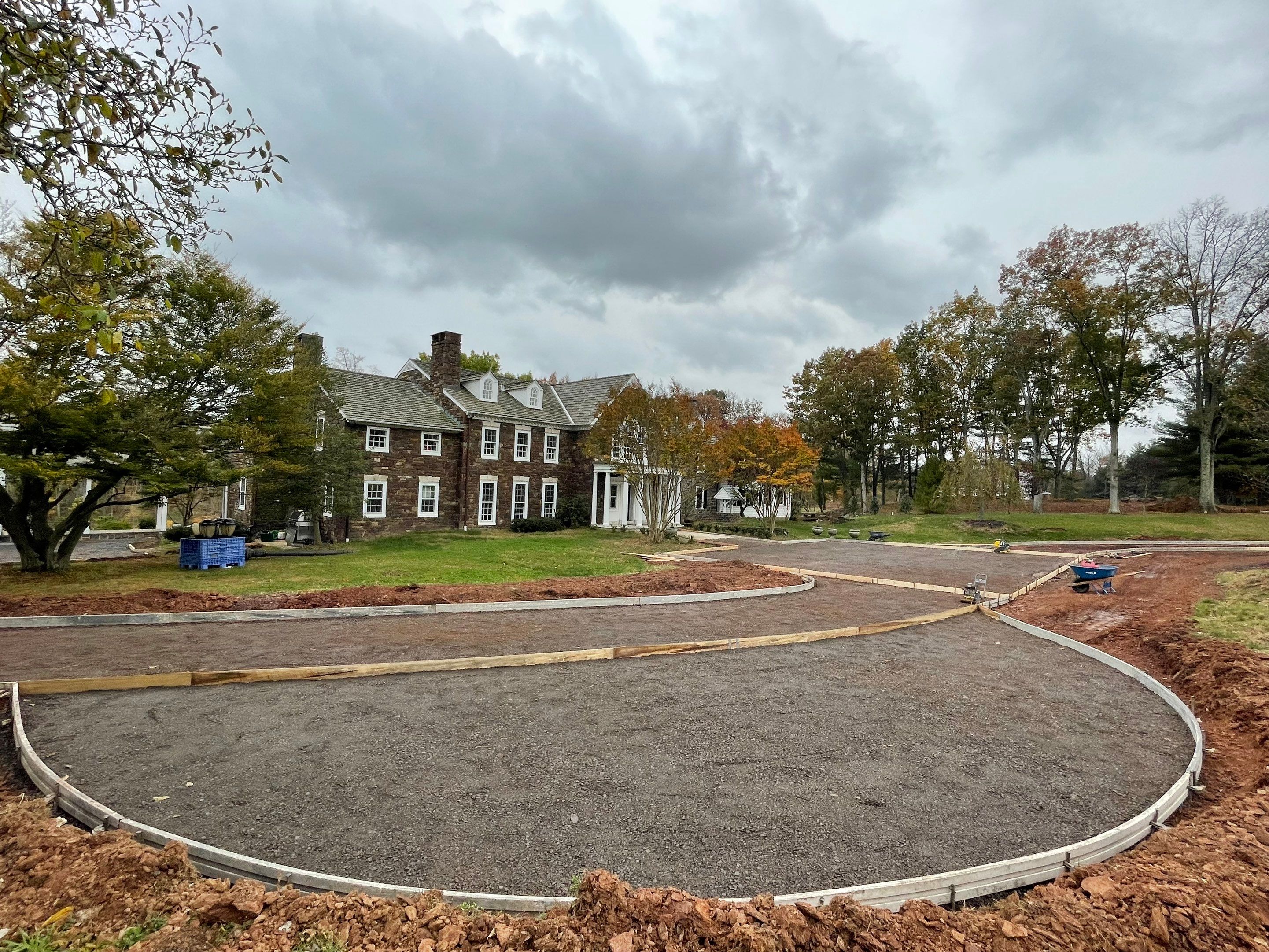 Custom Decorative Concrete Driveway by Architectural Concrete Design