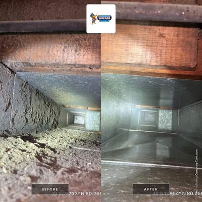 Air Duct Cleaning With a Vacuum Truck in Ellwood City, PA