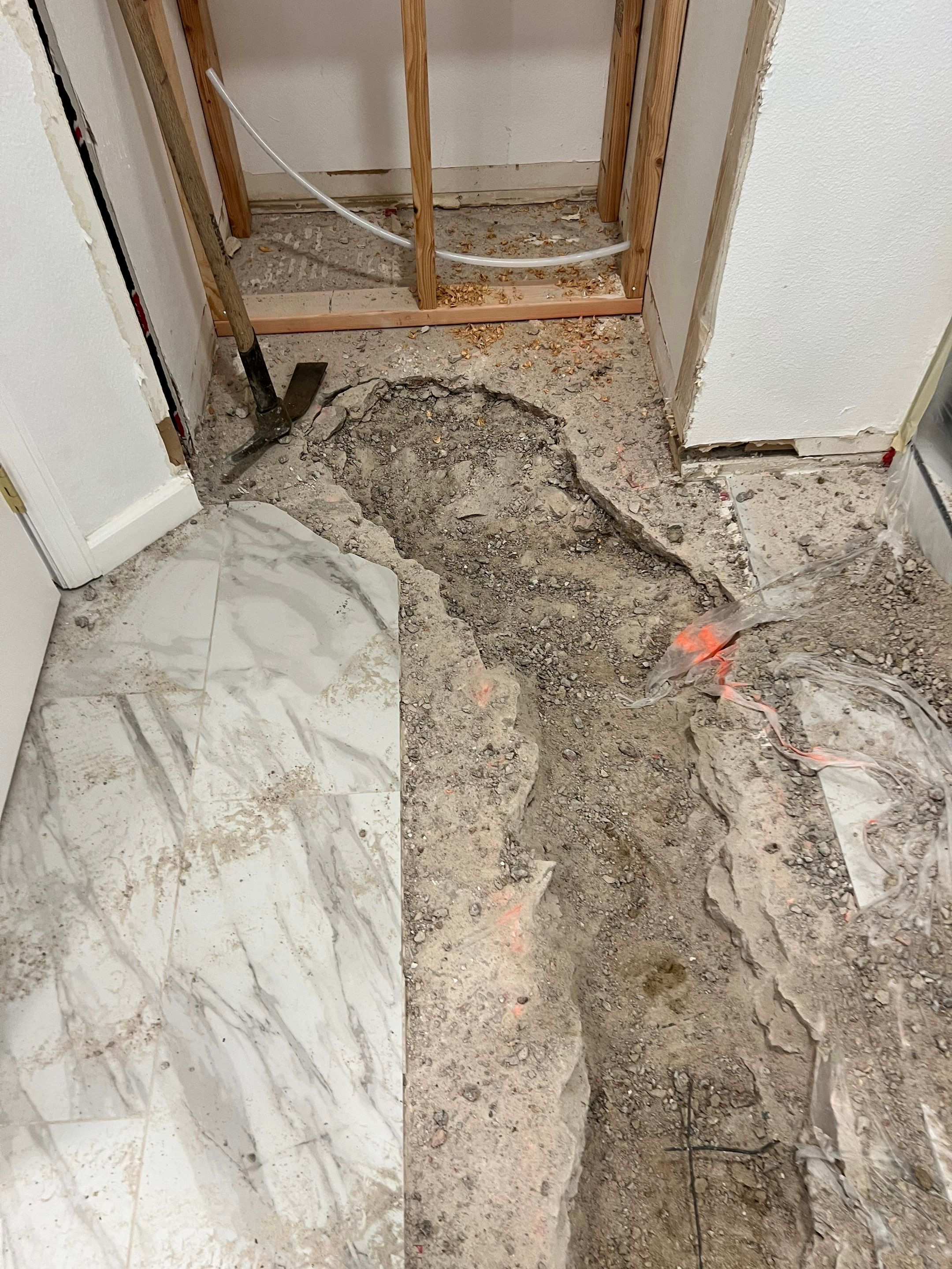 Toilet relocate by Plumbing Connect Systems LLC