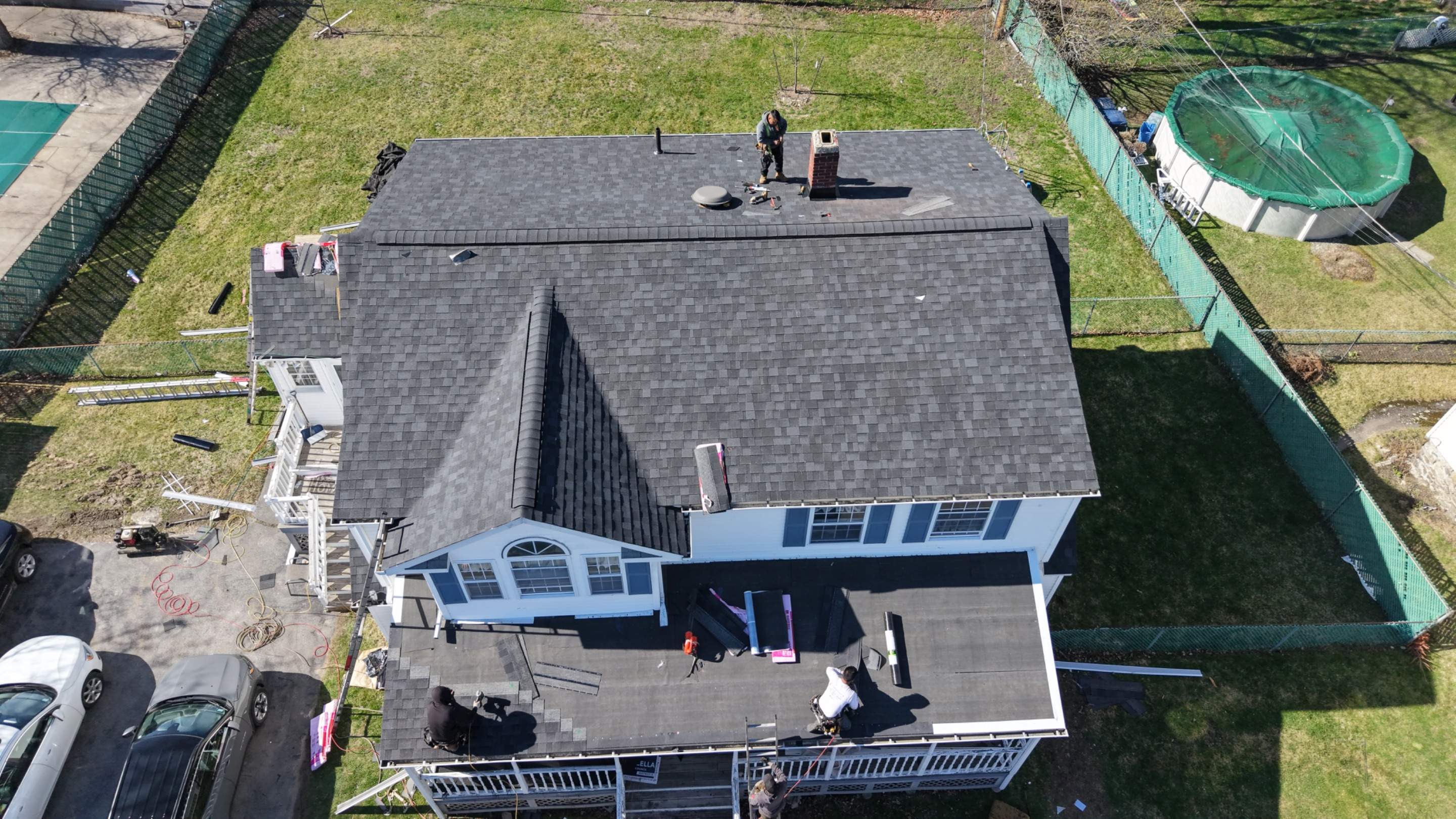 Full Roof Replacement in Worcester, MA – Owens Corning Duration, Onyx Black by JOHNNYS PRO