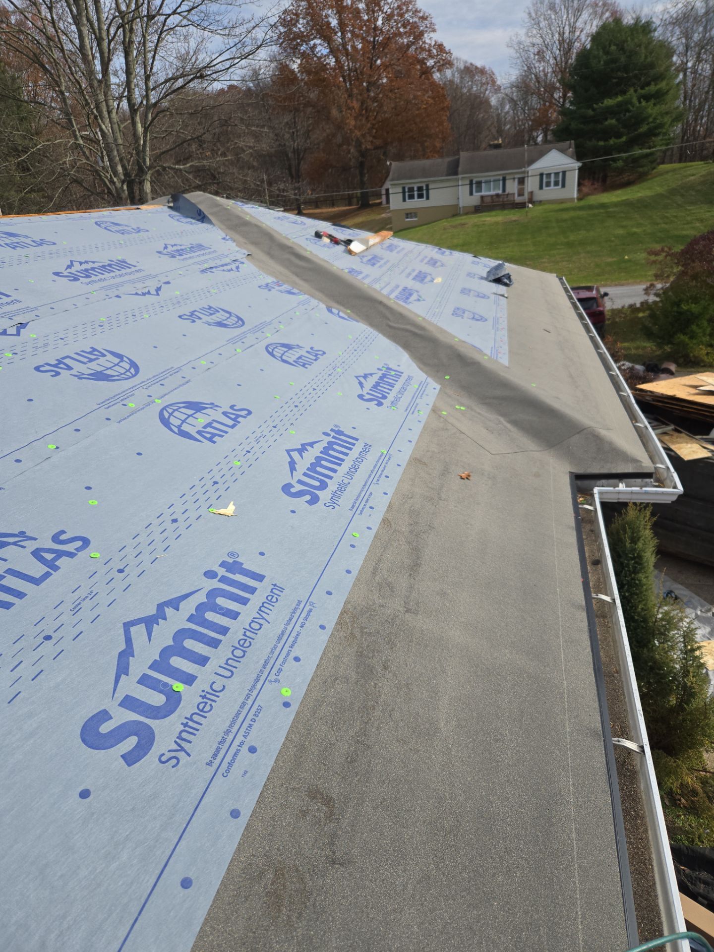 Dave F: Atlas Pinnacle, Color, Coastal Granite, Drip Edge, Color, Black by Eagle Eye Roofing