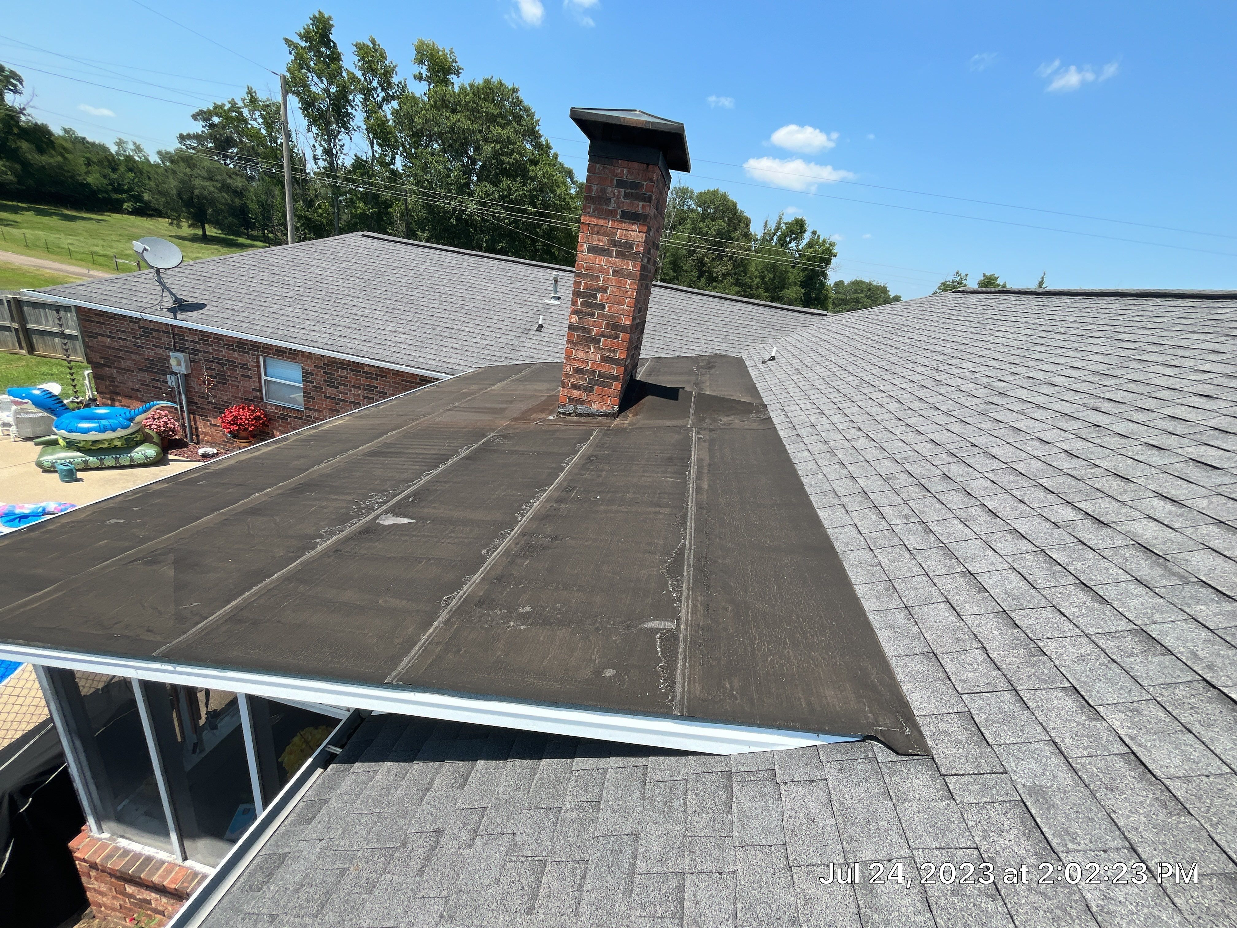 Residential Roofing Repair using Malarkey Vista: Midnight Black by Hostetler Roofing