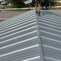 24ga 1" Nail-Strip Mill Finish by Total Roofing System The Metal Roof Experts