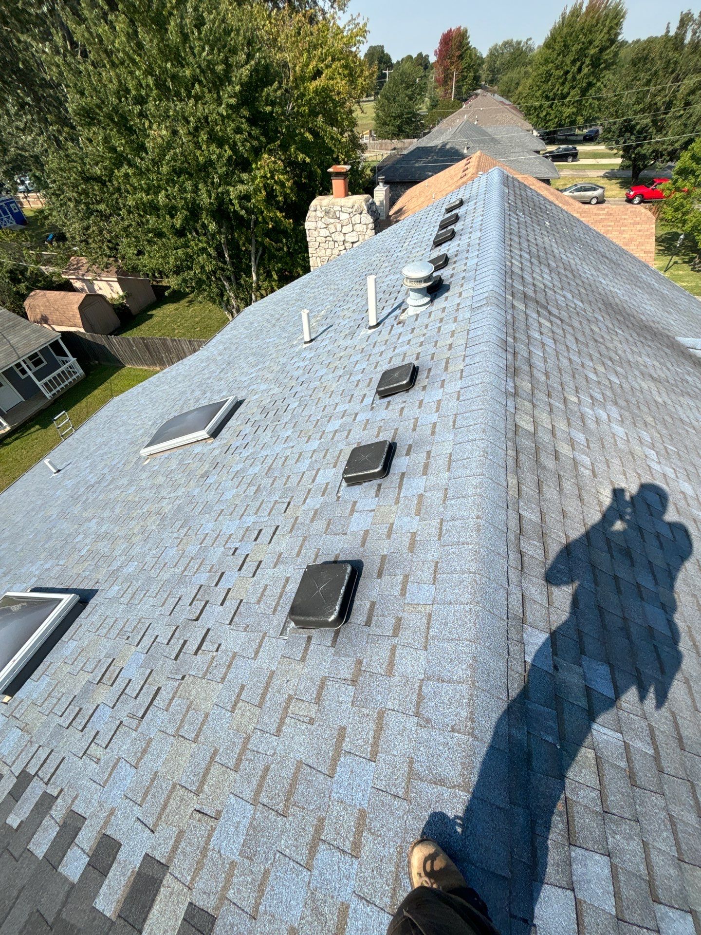 Residential Roof + Gutters & Downspouts & Gutter Guards Install  by Titan Commercial & Residential Roofing 