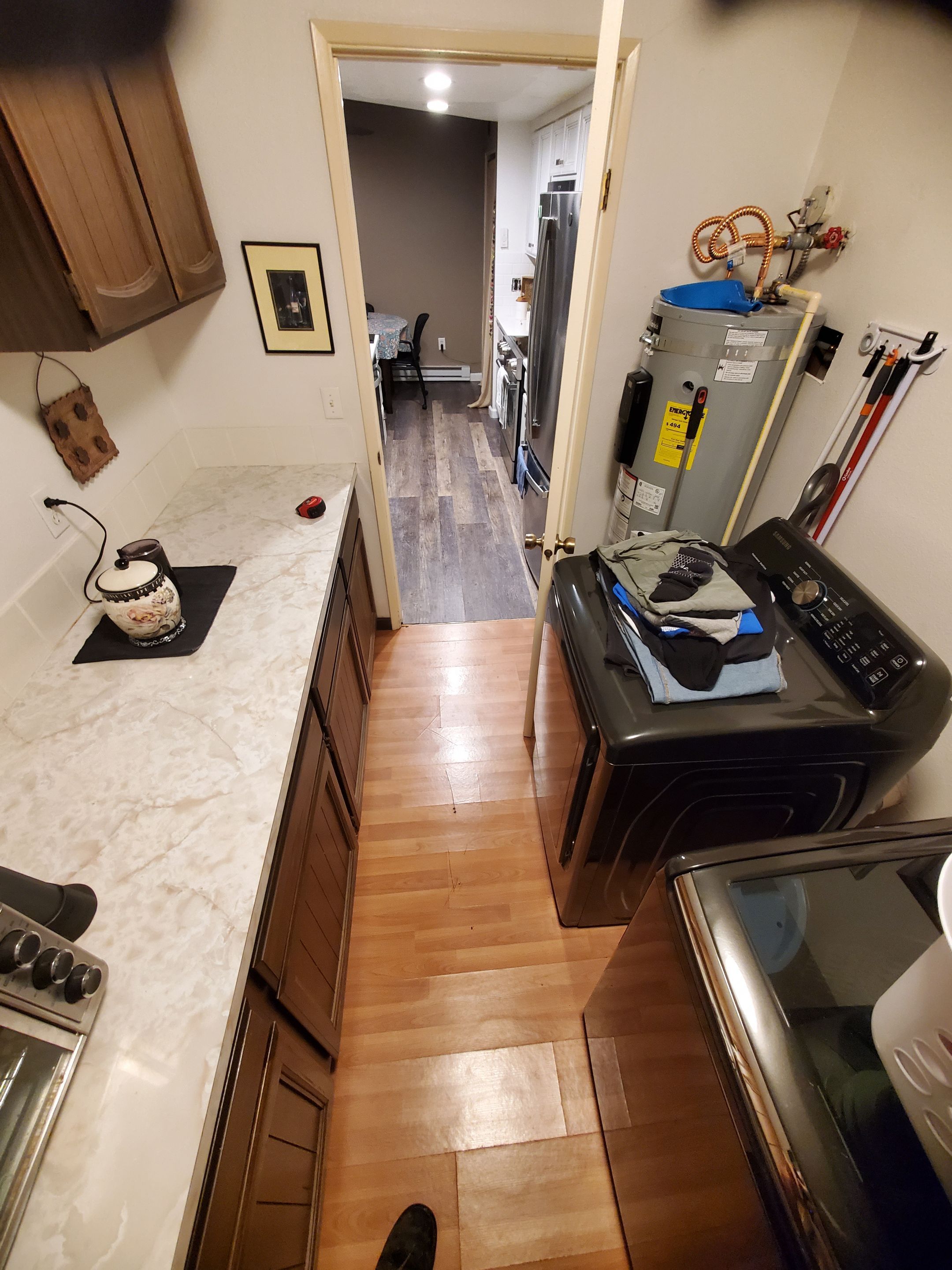 Water Damage using Air Movers by Construction Now LLC