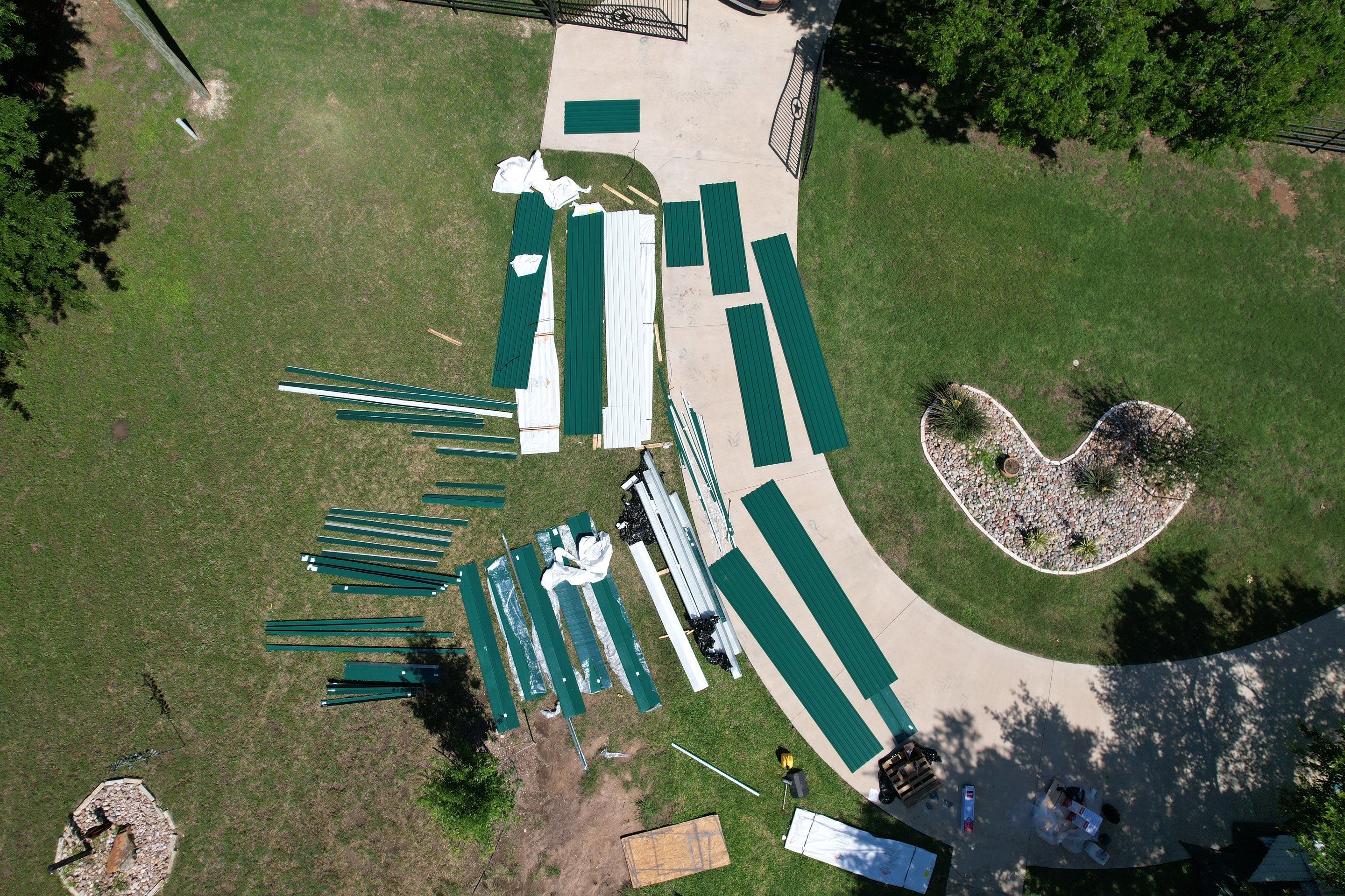 Project in Waxahachie  by Zeus Exteriors