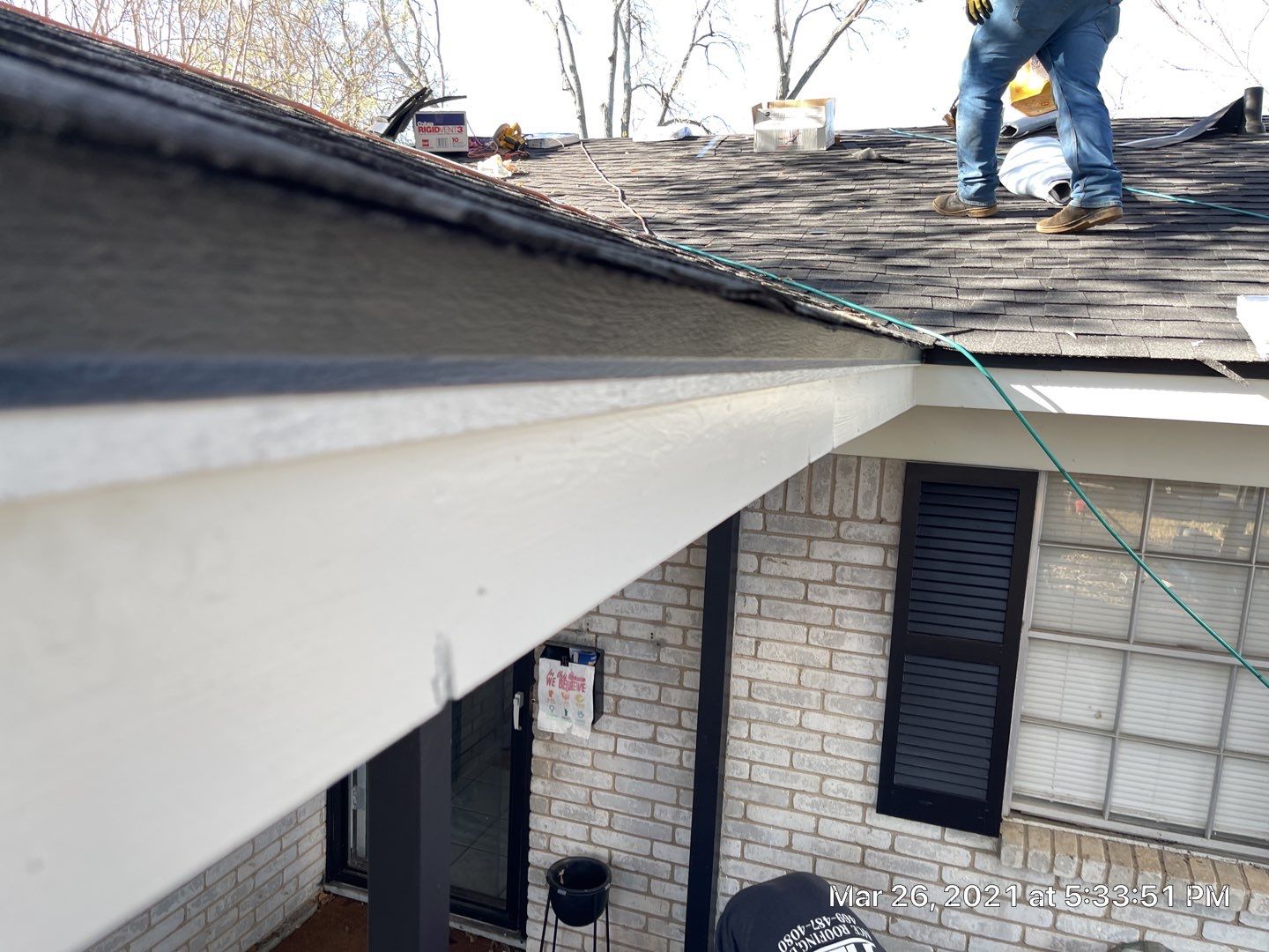 Historical Home needed a full decking and new roof by First United Roofing & Construction
