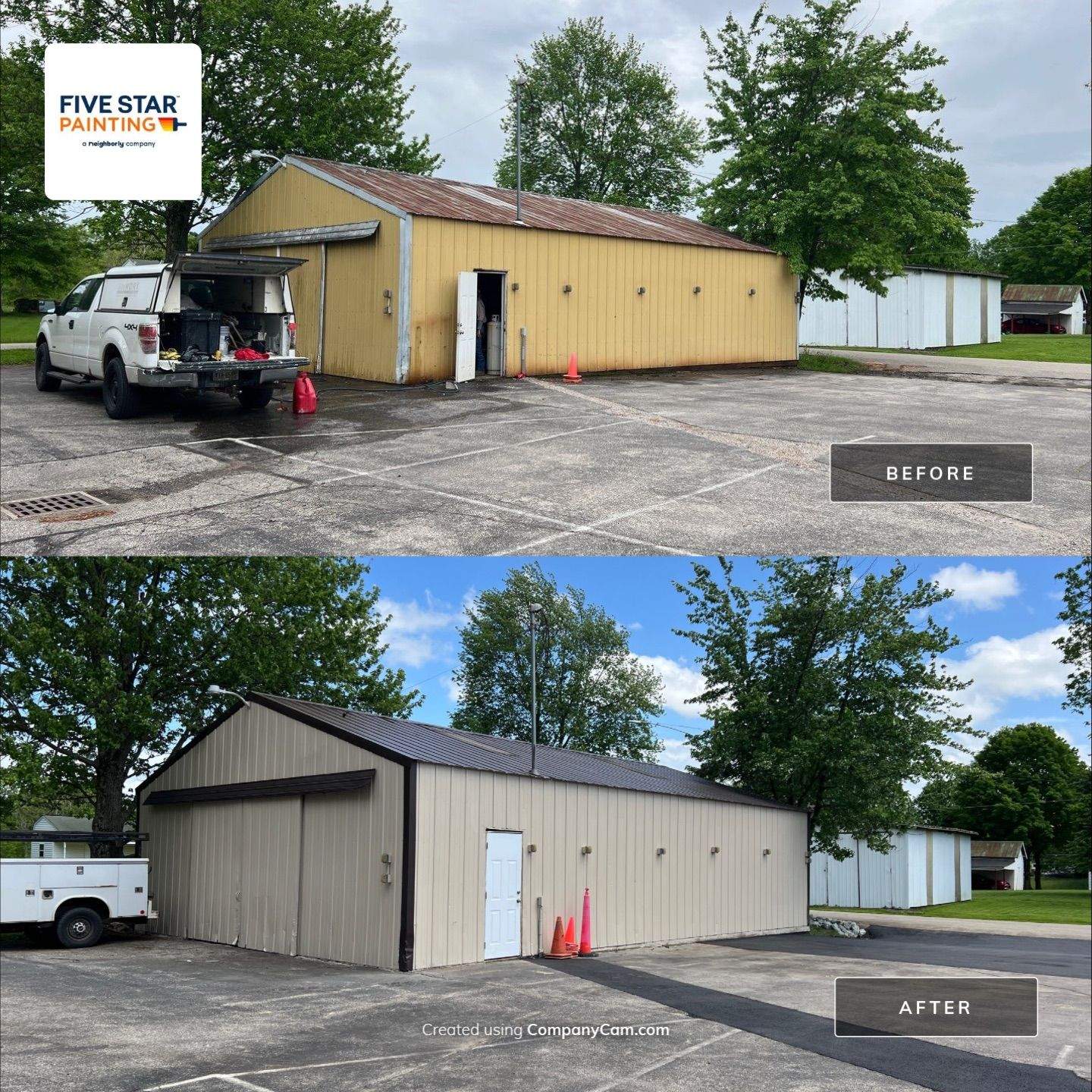 Big Projects in Batavia - Exterior by Five Star Painting of Batavia