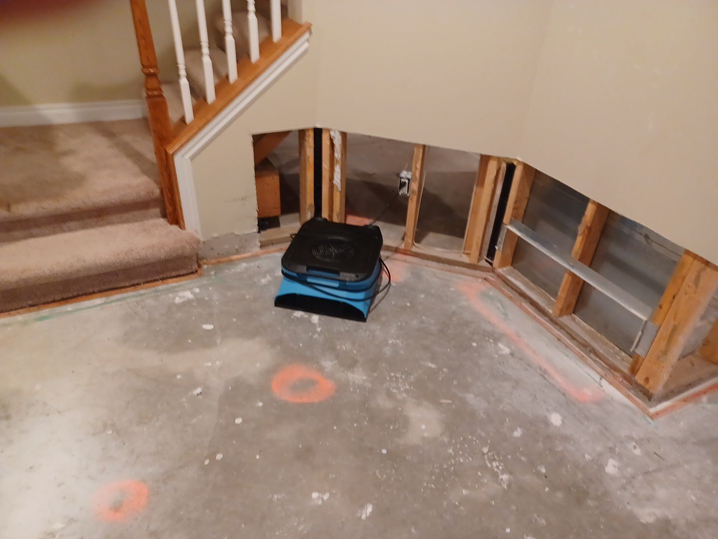 Project in West Bloomfield Township by EzDry Water Mitigation & Property Restoration