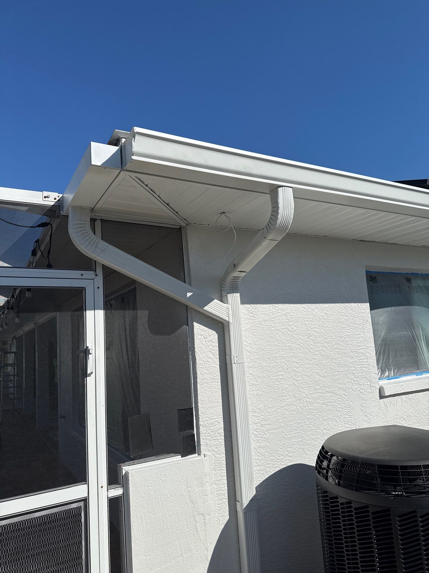 Residential Seamless Gutter Upgrade in Cape Coral FL by Gutter Professors