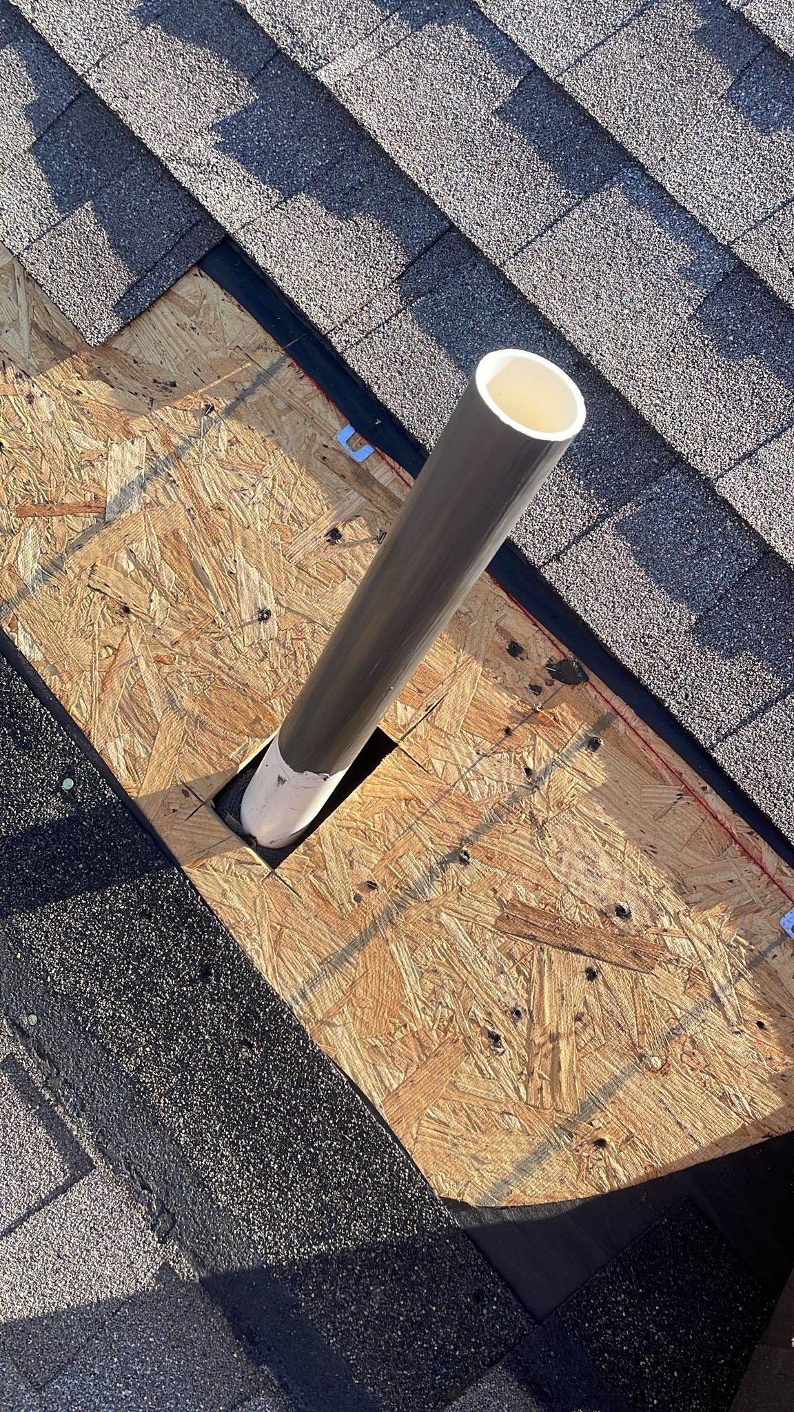 Hail Damage using Owen's Corning Duration (Lifetime) Shingles by Roof Repair Services LLC
