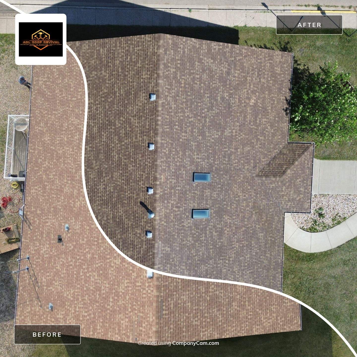 Project in Viking by ADL Roof Revival