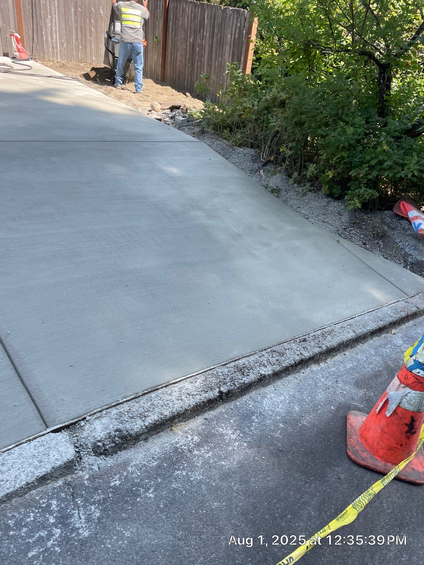 Front Driveway & Stairs Concrete Renovation | Kenmore  by Jireh Asphalt & Concrete Inc 