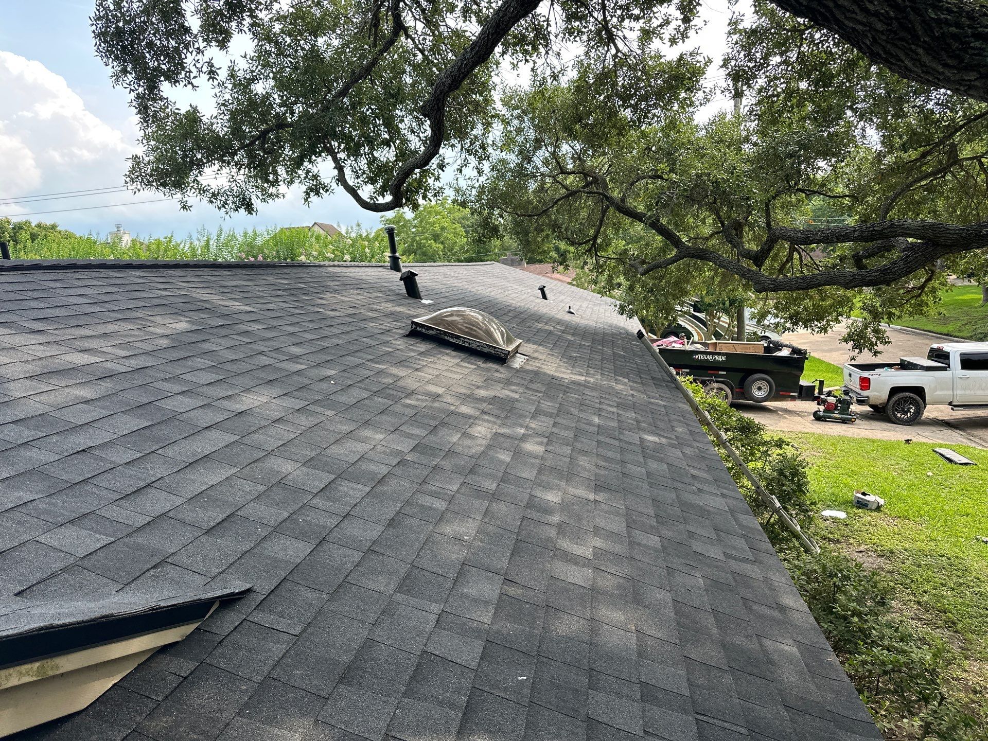 Project in Houston by Motion Roofing