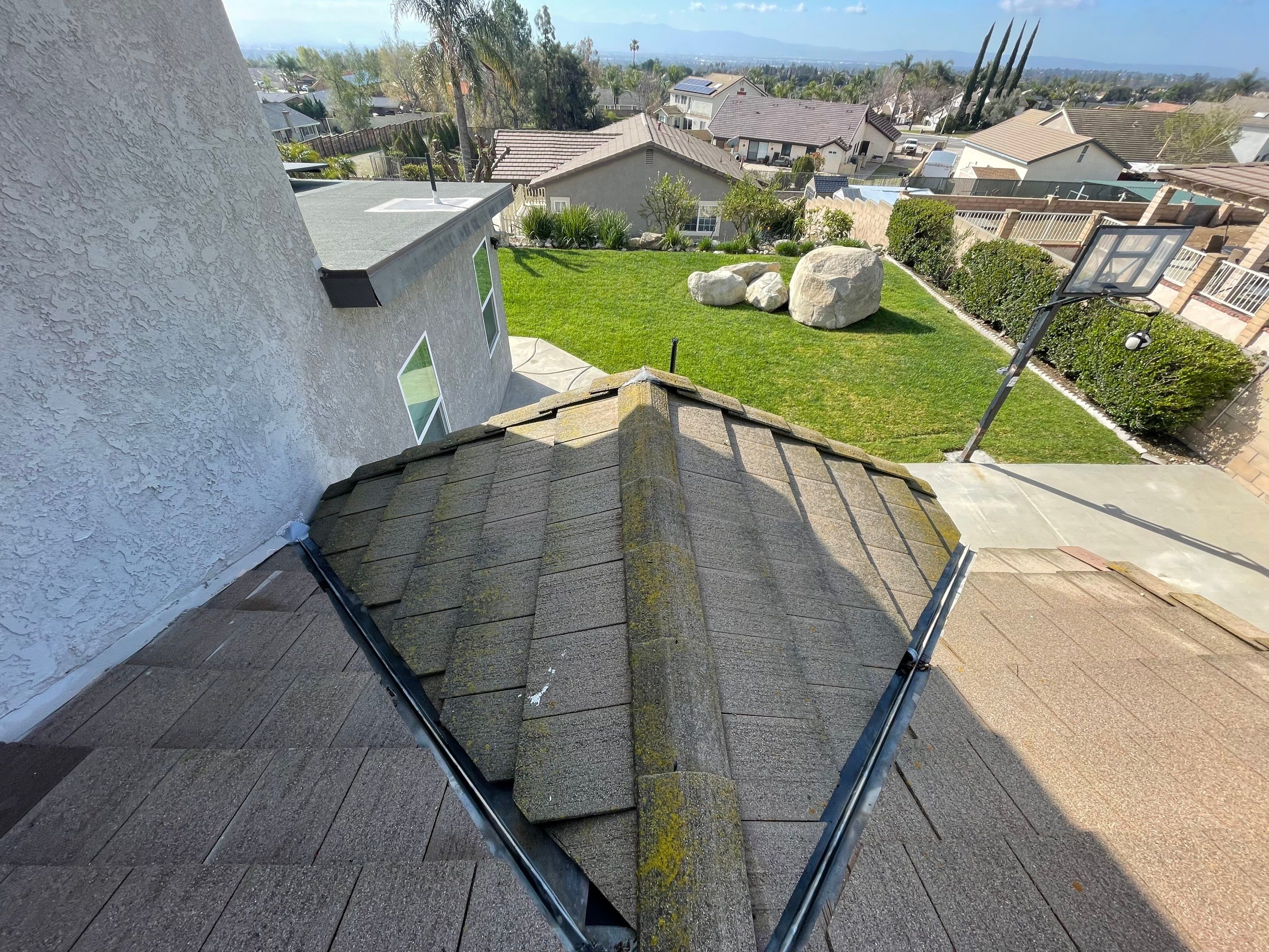 Roof Washing in Rancho Cucamonga Ca by Palm Coast Solar Cleaning