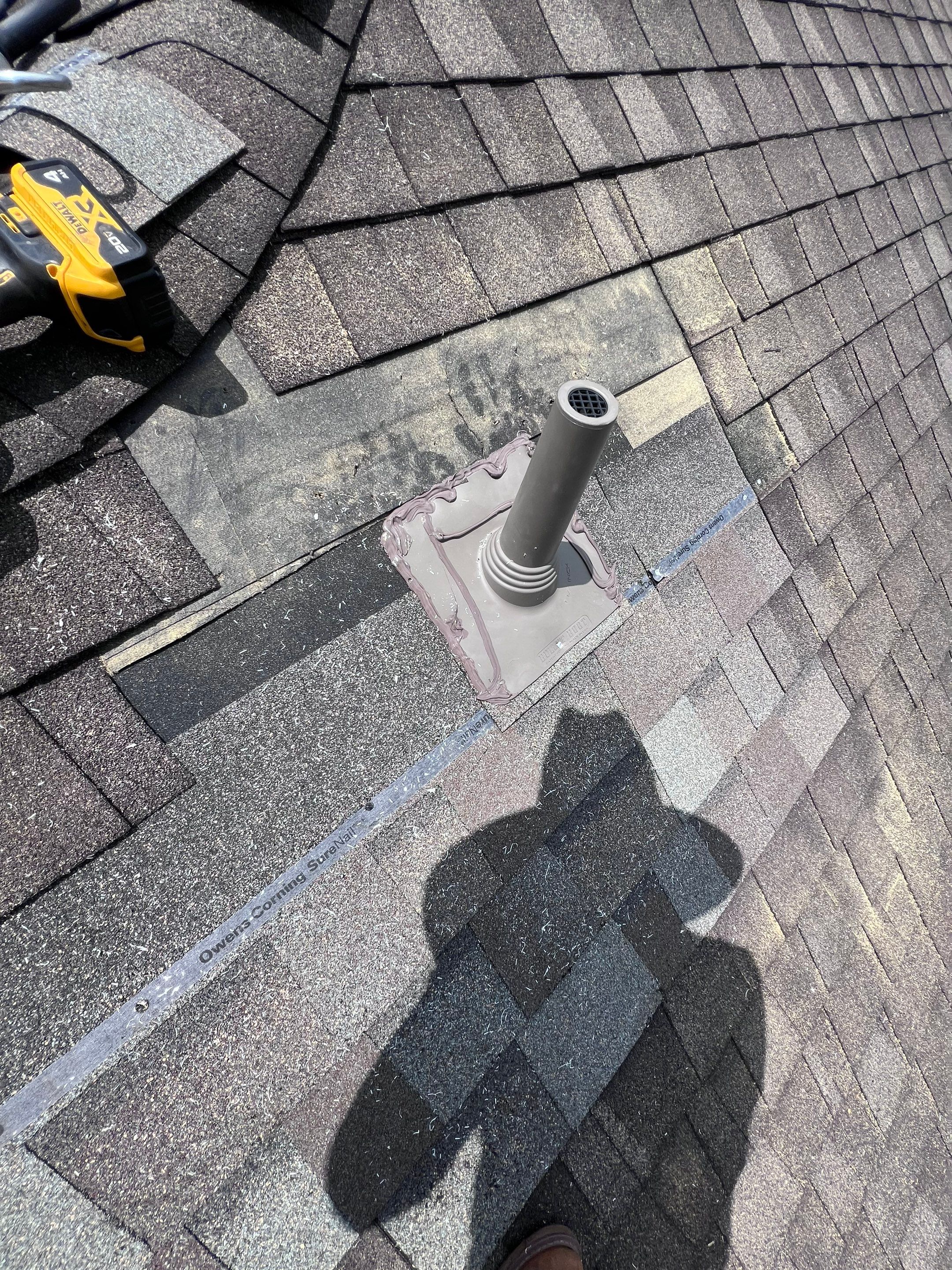 Hail Damage using Owen's Corning Duration (Lifetime) Shingles by Roof Repair Services LLC
