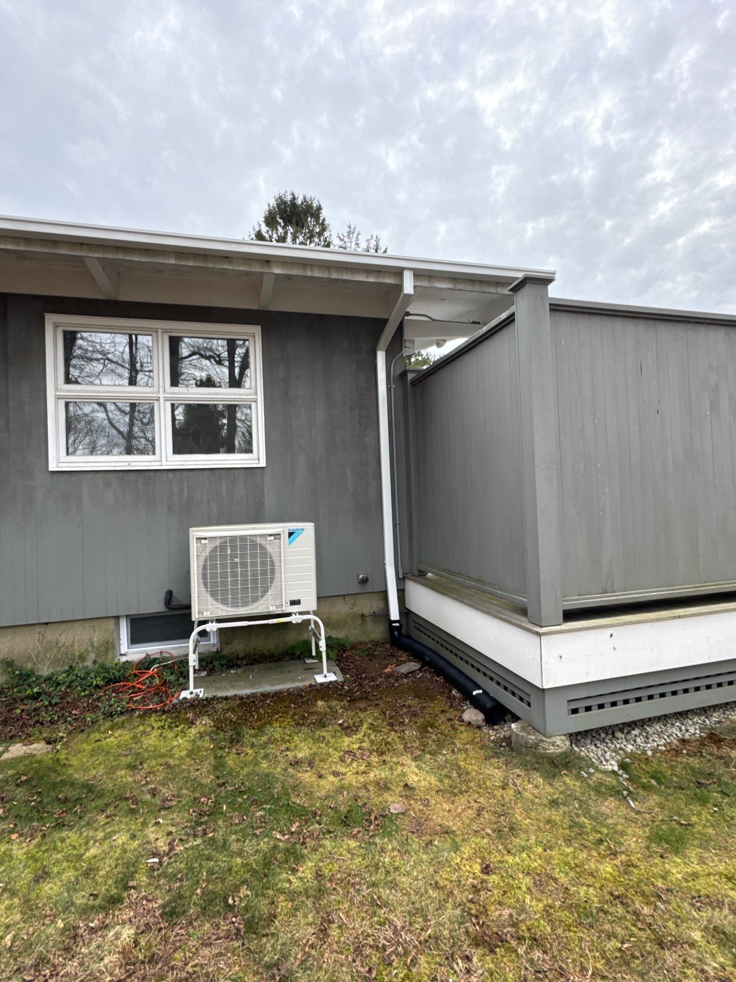 Gutter Installation using 5" Box Style Aluminum Gutter in Little Compton, RI. by Gutter Pro Enterprises