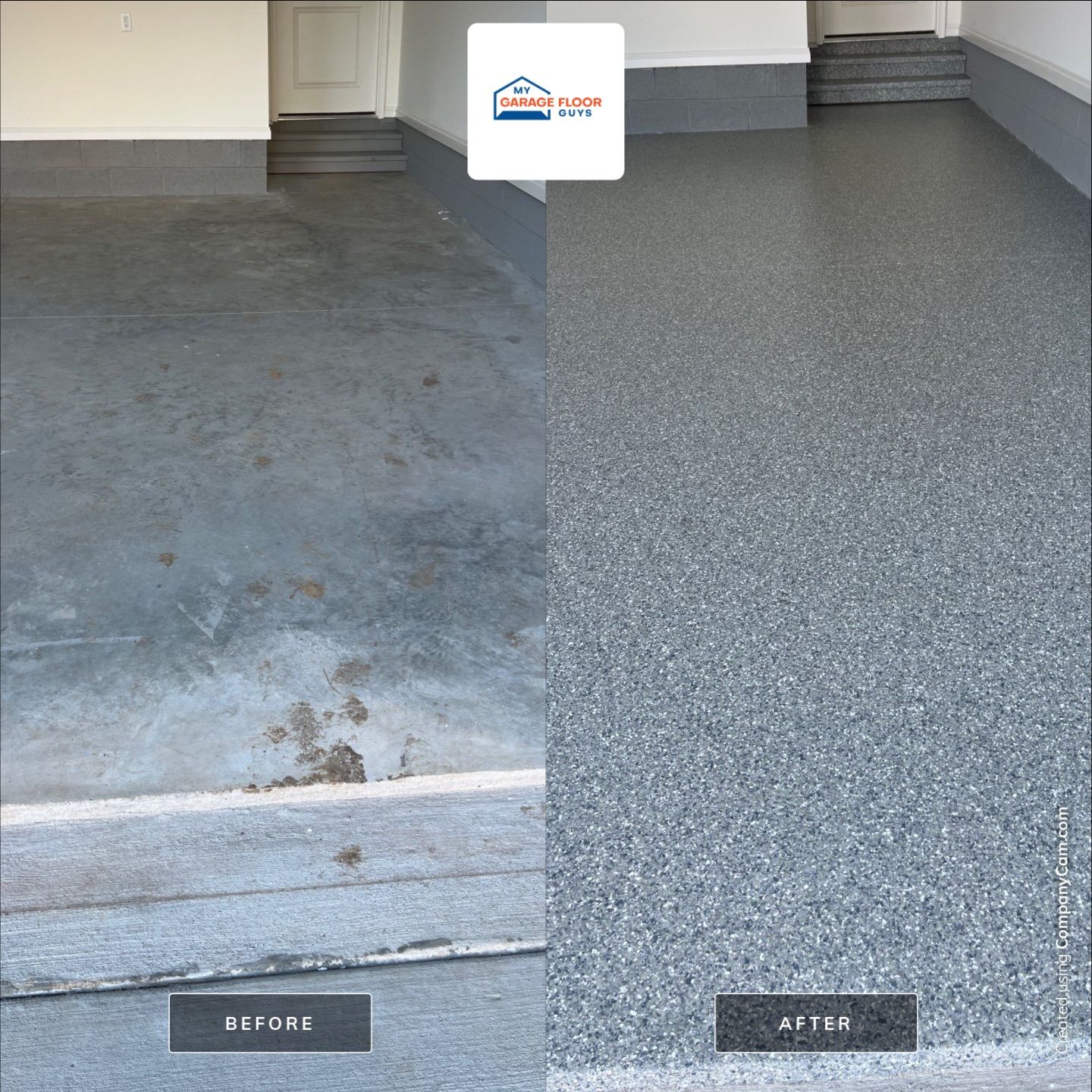 Garage Floor Coating using Thyme by My Garage Floor Guys