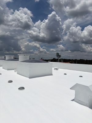 6,980 SQ Ft Capsheet Roof Restoration in Lake City
