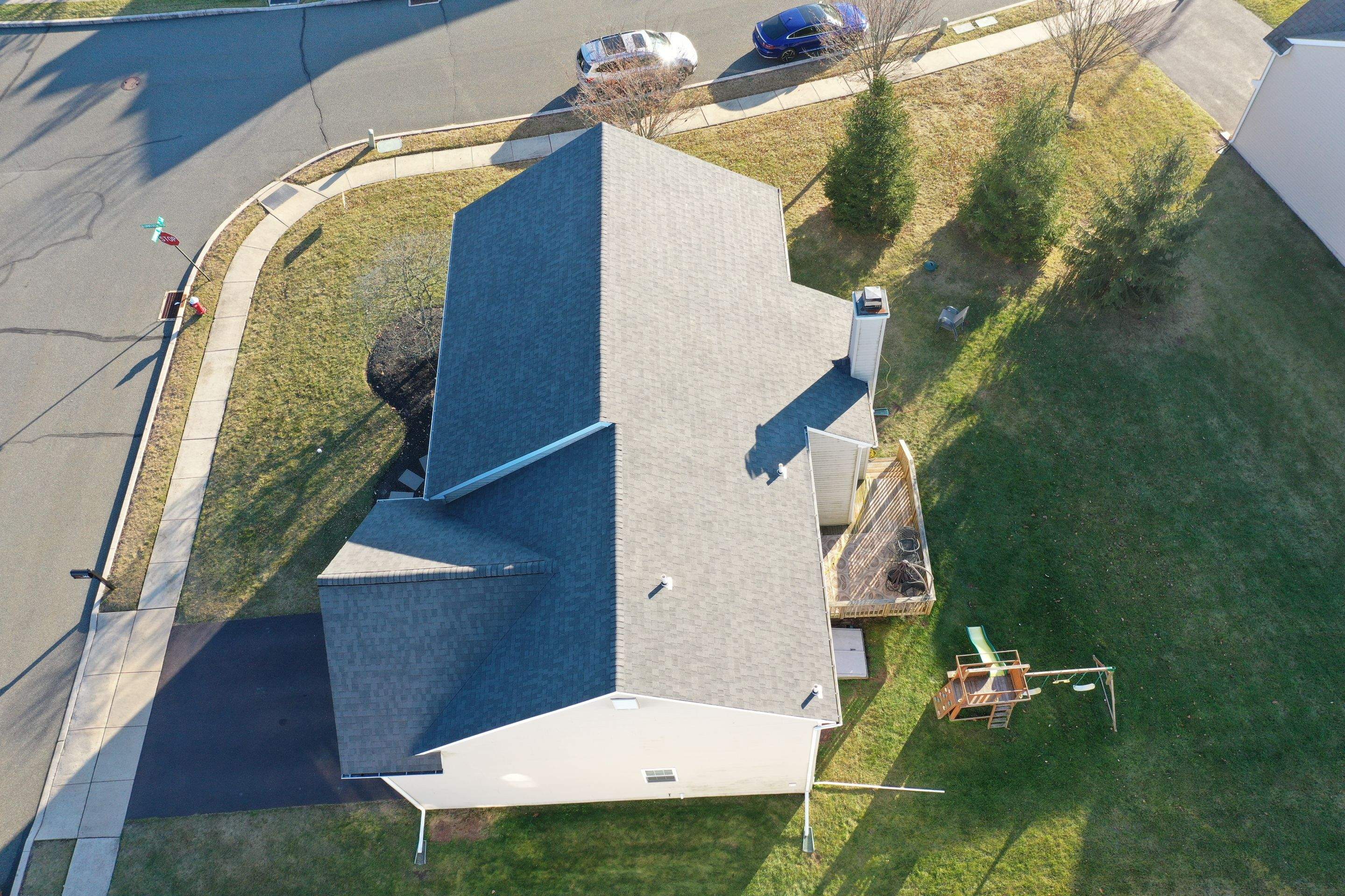 Roofing Installation using CertainTeed Landmark - Pewterwood by Storm Guard of Ches-Mont PA
