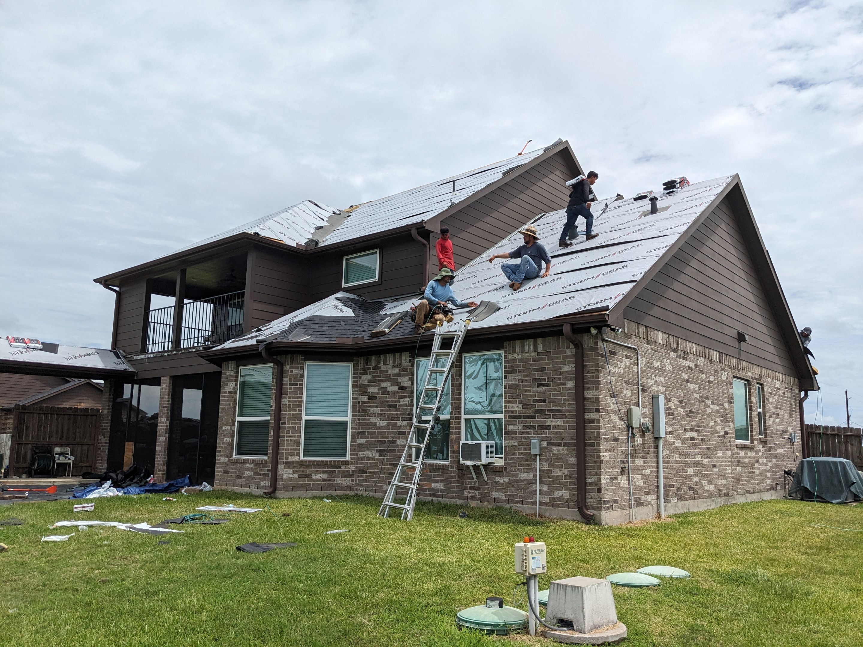 Project in Needville by Roof Guard And Construction