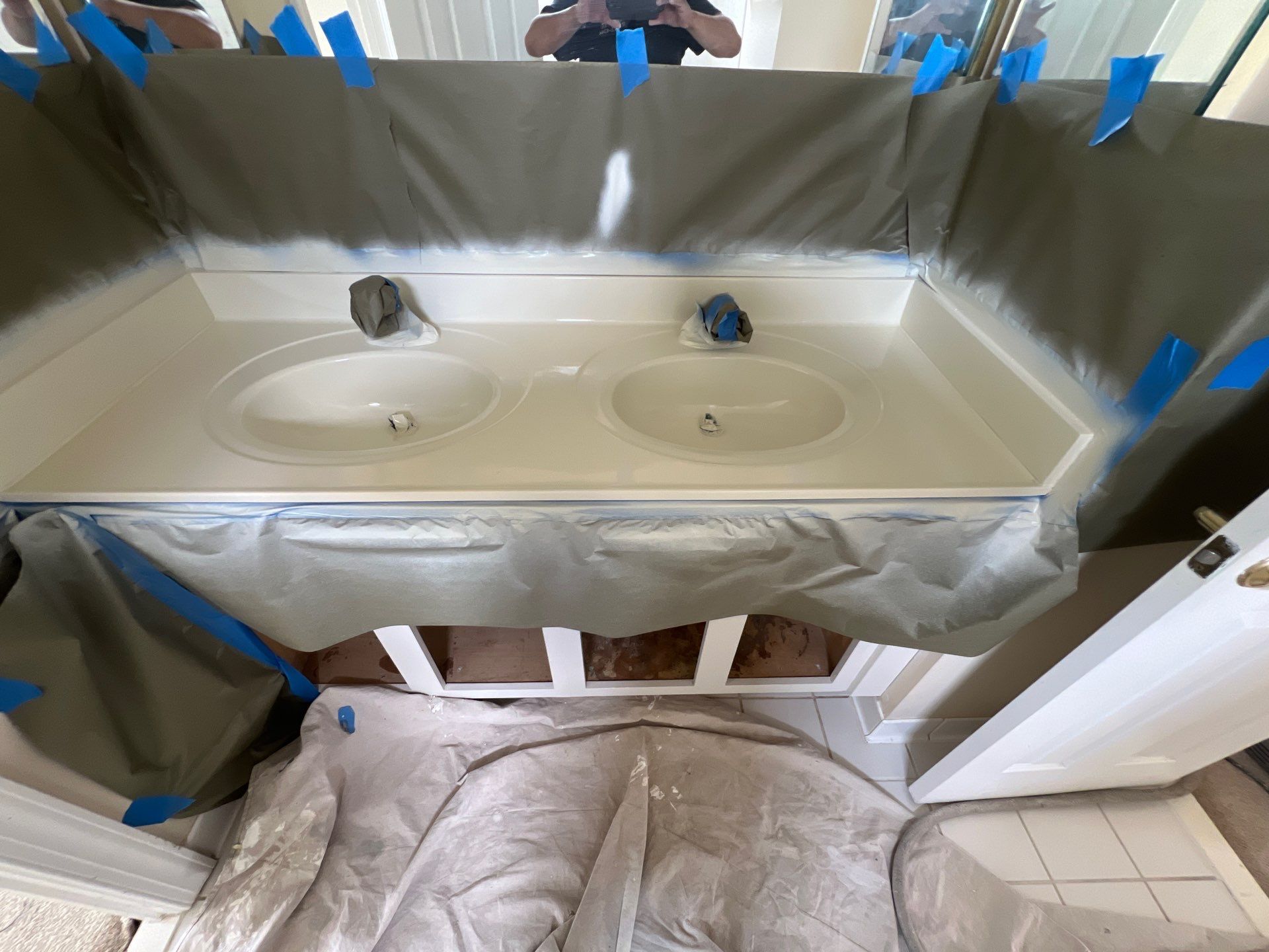 Cabinet & Countertop Refinishing in Bristow VA by Greenspring Construction Services