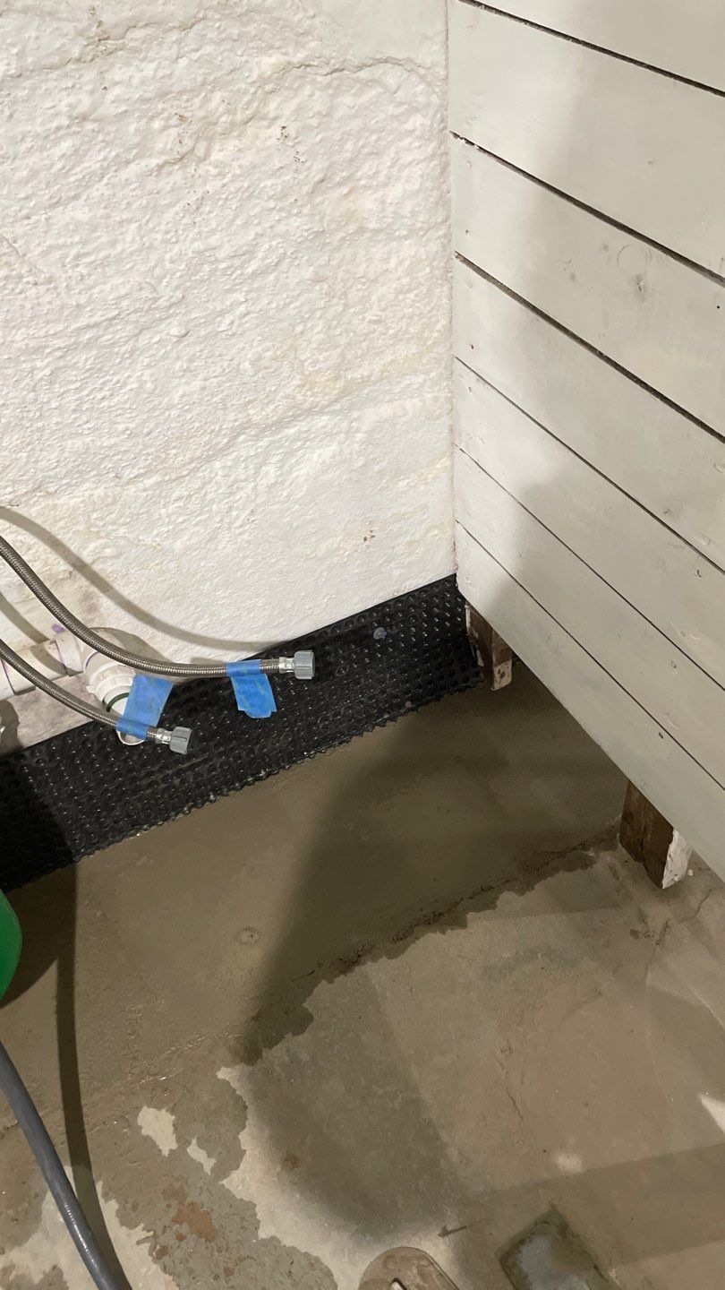 Interior Drain Tile & Wall Drainage in Northeast Minneapolis by Waterproofing Northeast