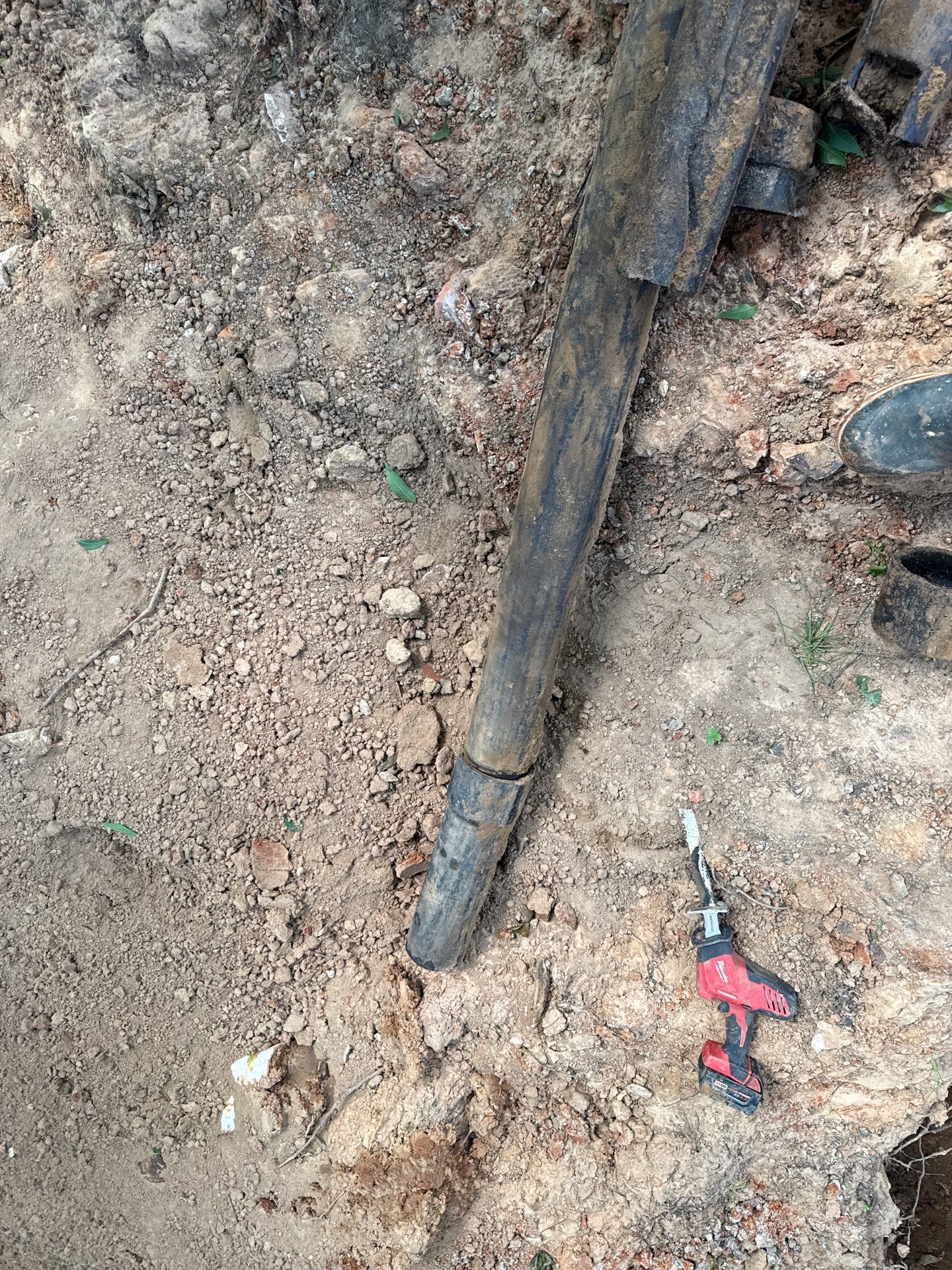 Drain Repipe Project in Mt Vernon by Rub-A-Dub Plumbing