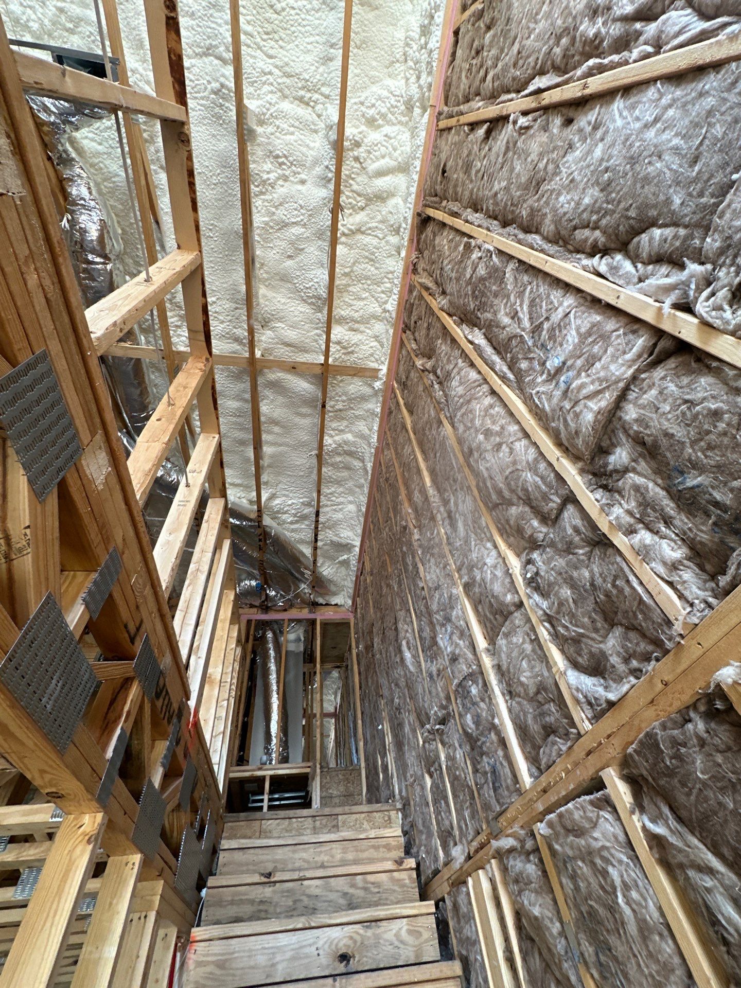 Batt/ Spray foam insulation by Apex Insulation Solutions