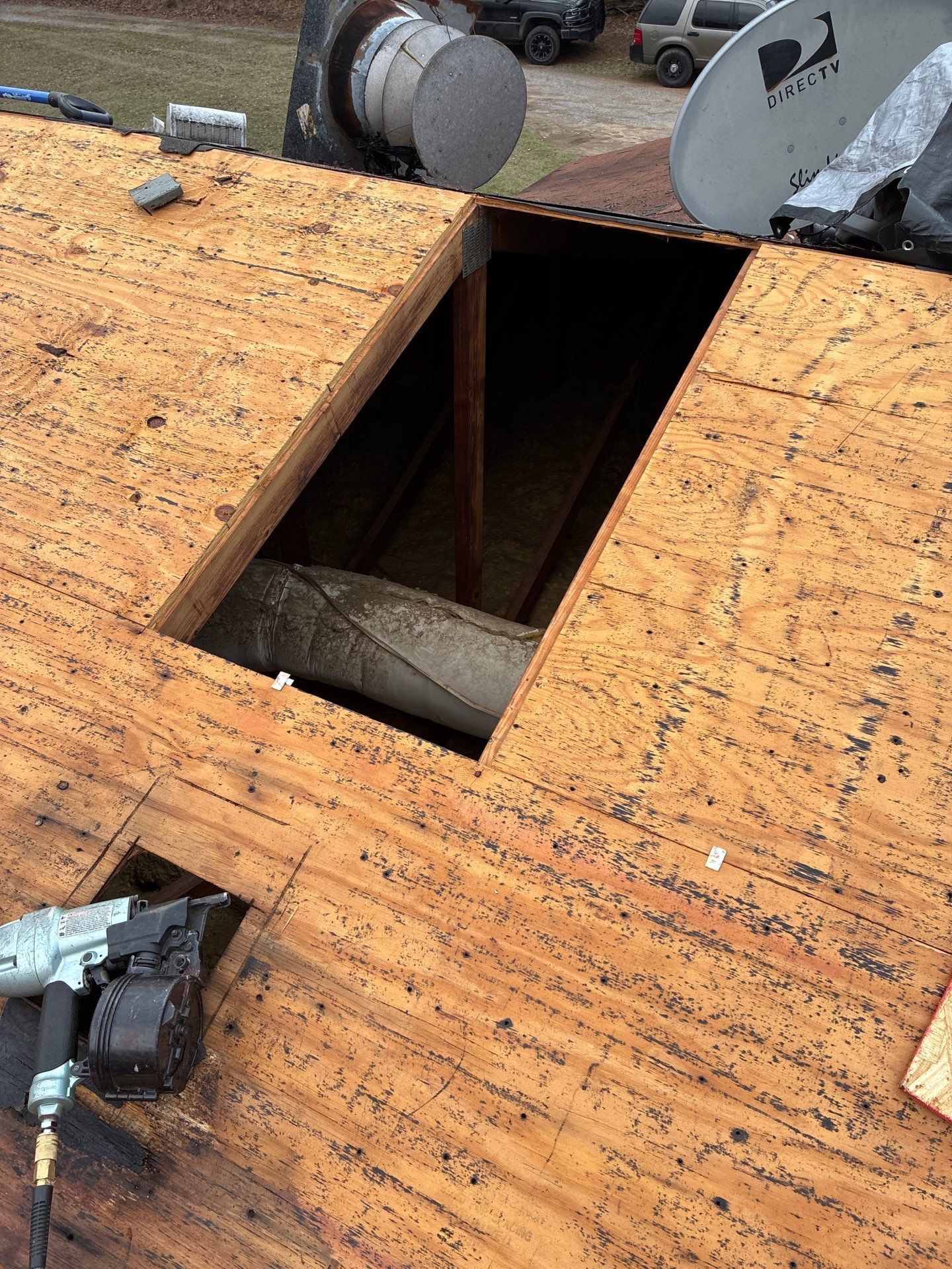 Roof replacement by In & Out Construction & Remodeling, LLC