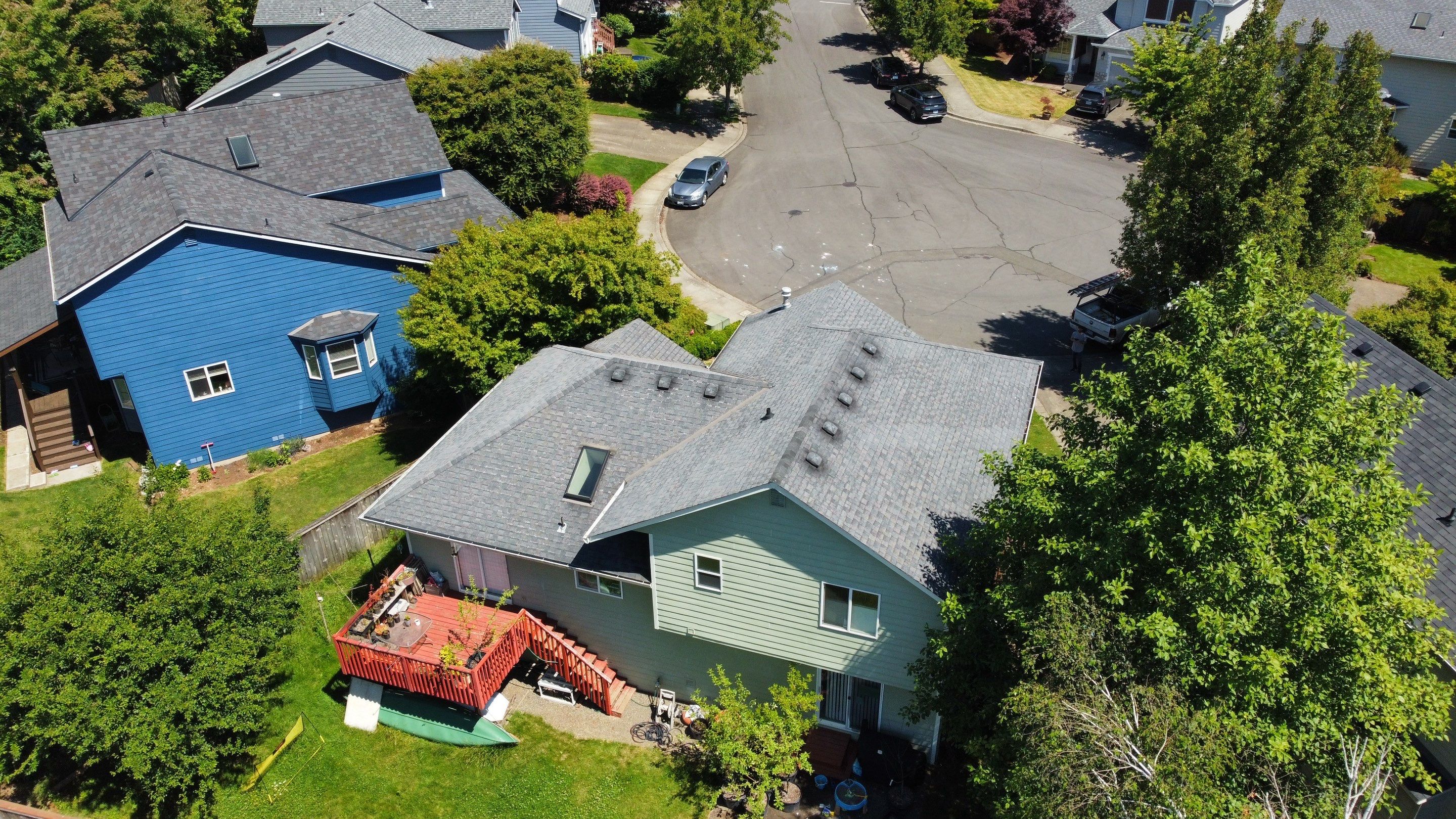 Residential Roofing Installation using Asphalt Shingles by Vitan Construction LLC 