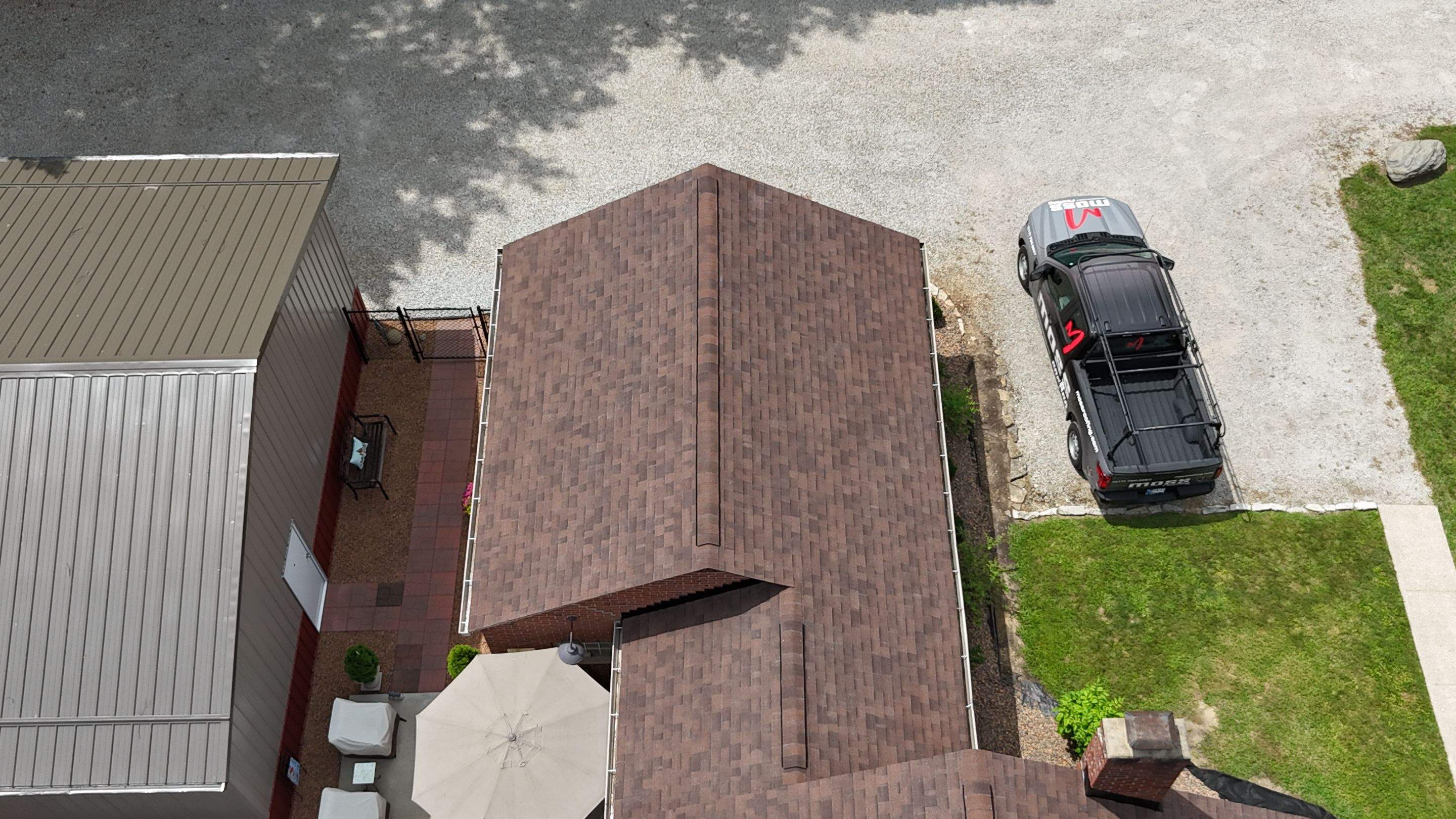 Project in Indianapolis by Moss Roofing