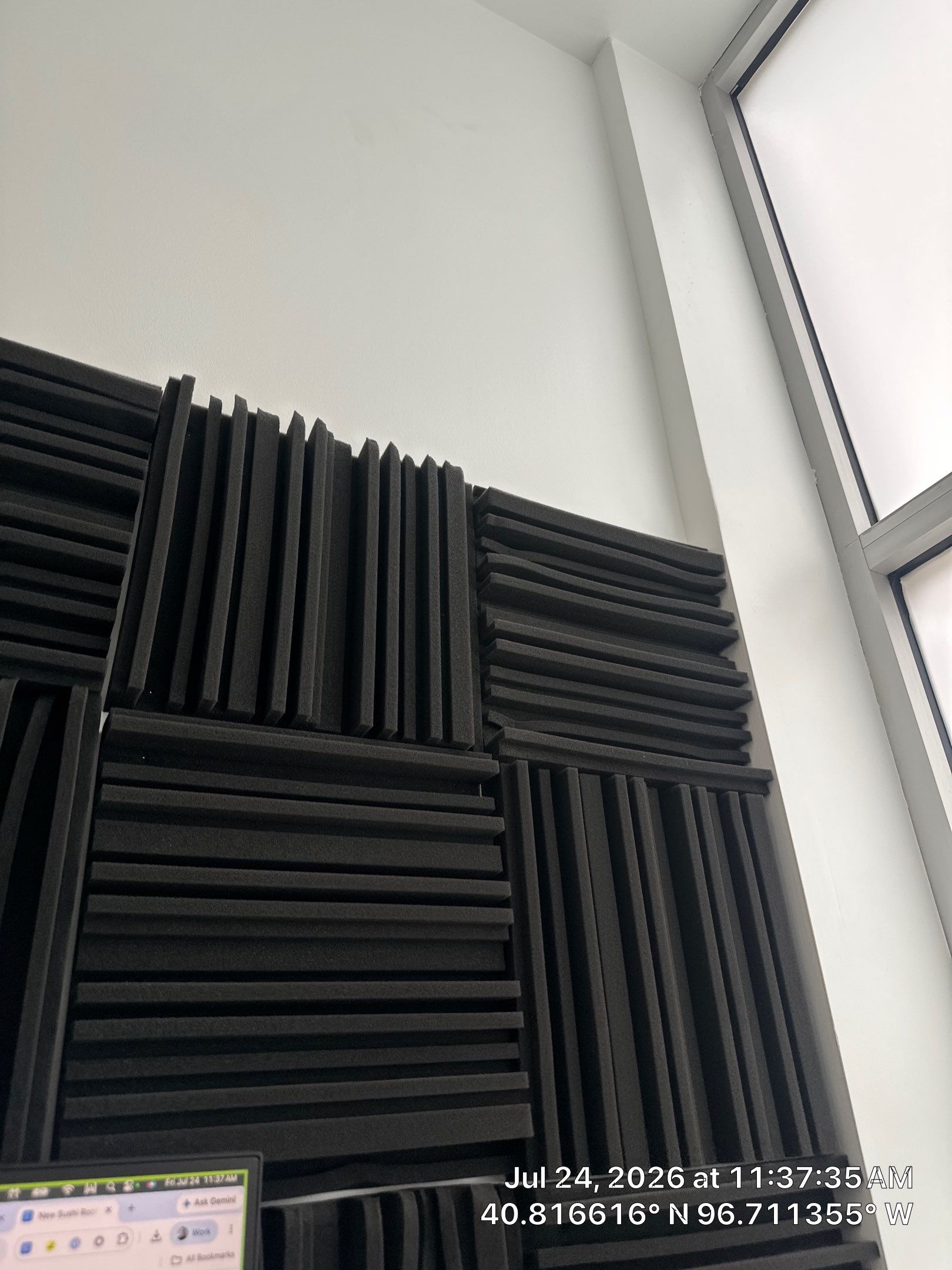 Commercial Office Soundproofing and Privacy Film Installation in Lincoln by CompanyCam Sales Demo