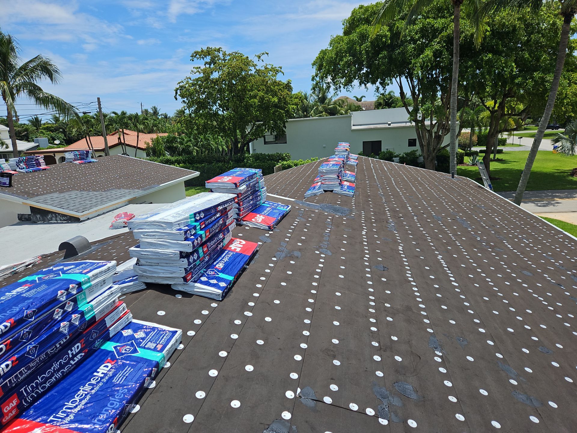 Residential Roofing Installation using GAF by BLUES BROTHERS ROOFING