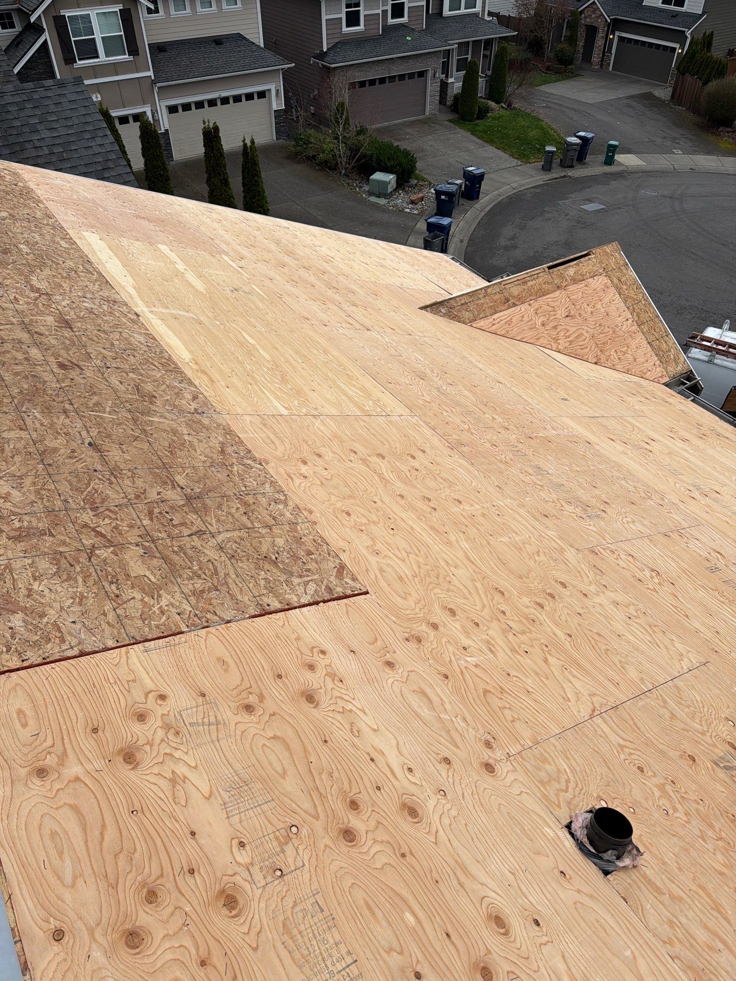 Residential Roofing Installation using GAF HDZ Shingles by Roofing Formula LLC