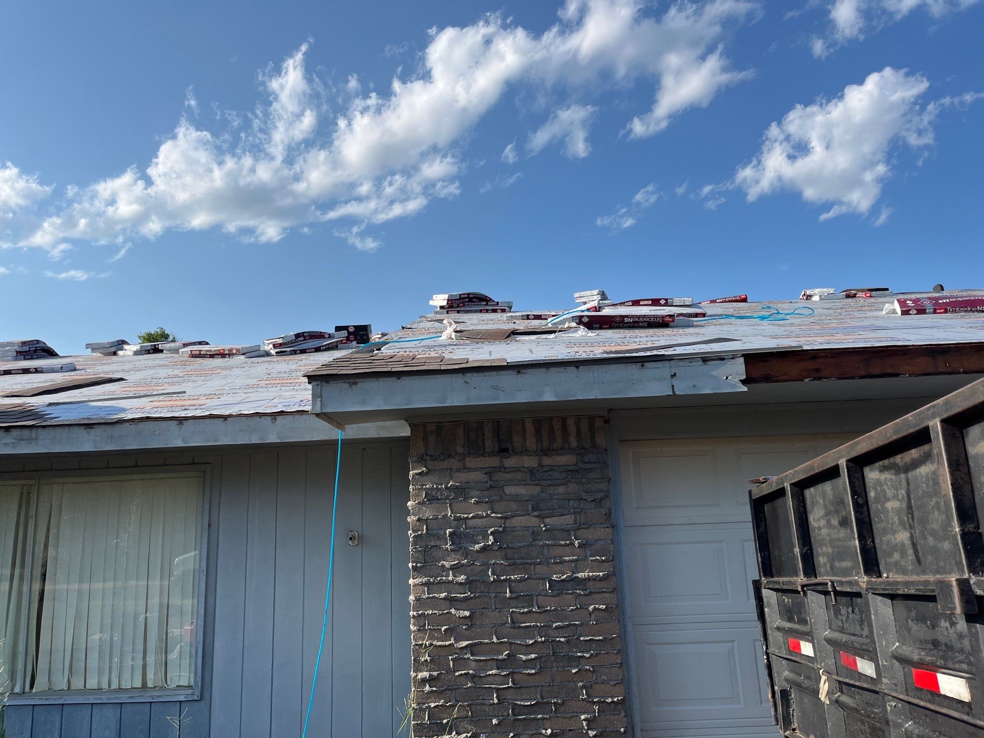 GAF Timberline Architectural Shingle Roof Replacement in Wynnewood by BANA Roofing and Solar Supply