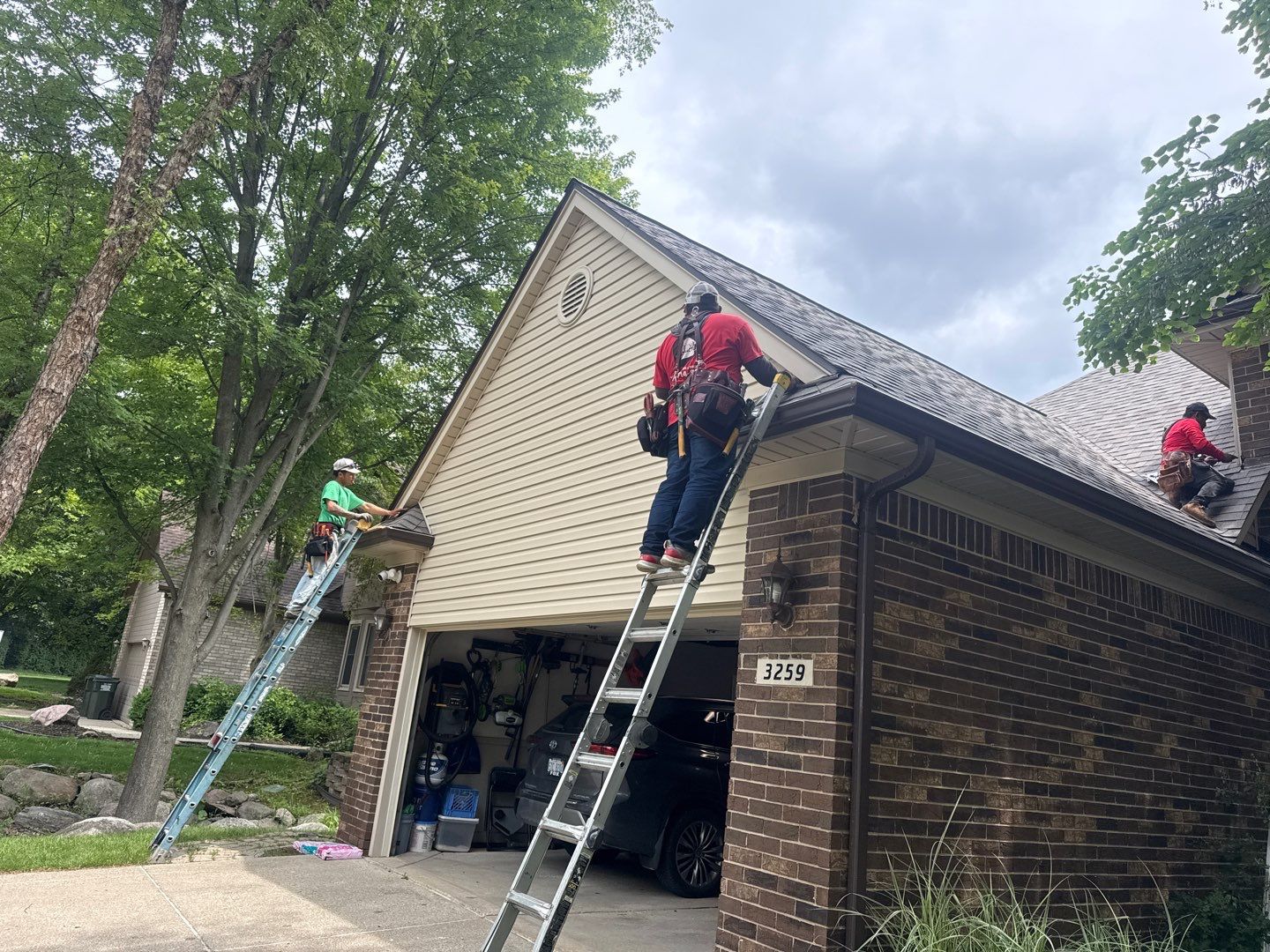 Roof Replacement using Owens Corning Duration Flex by 180 Contractors