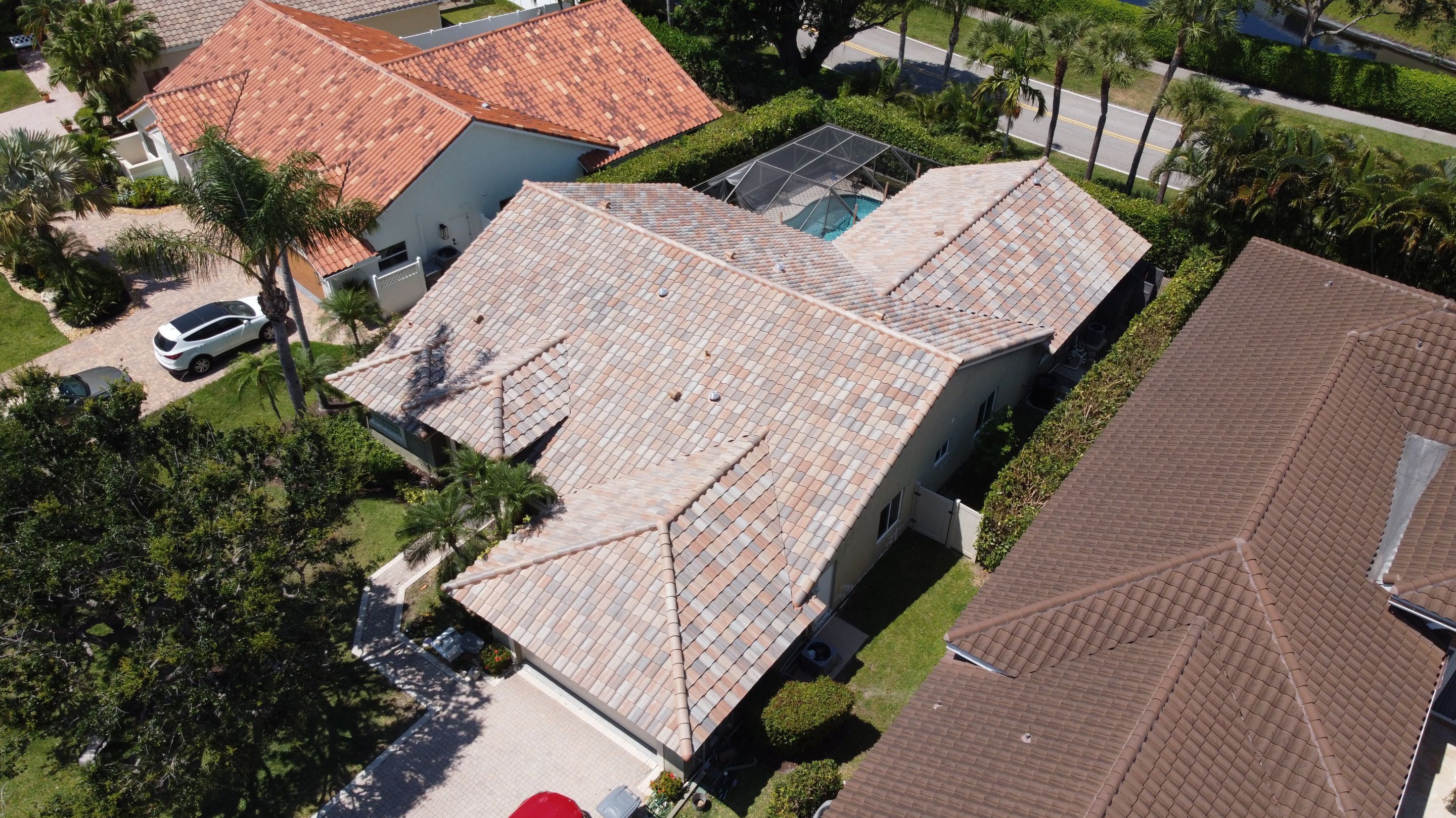 Residential Roofing Installation using Eagle Roofing Tile by BLUES BROTHERS ROOFING