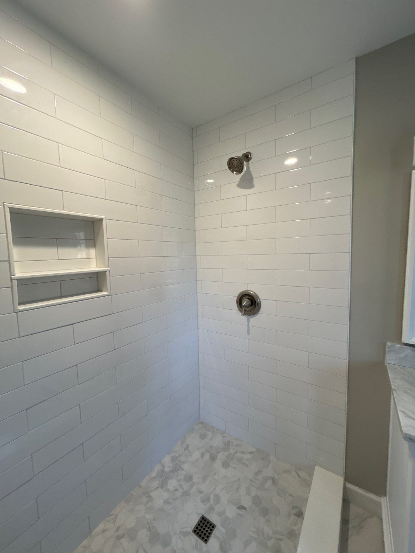 Shower Expansion by Footprints Bath and Tile of East Atlanta