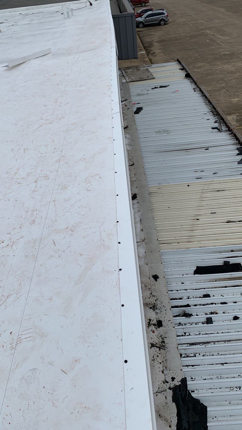 VA Clinic/Tractor Supply in Idabel, Oklahoma by Hostetler Roofing