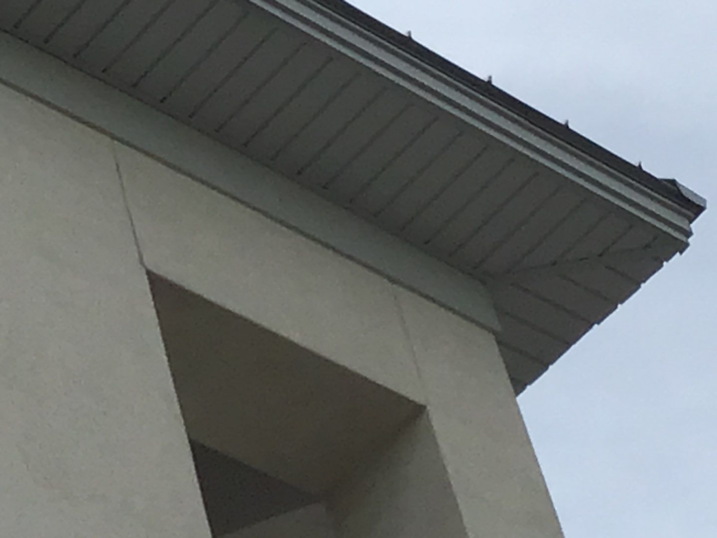 Soffit and Fascia Roof Replacement using 60' Ladders in Navarre by Gutter Professors