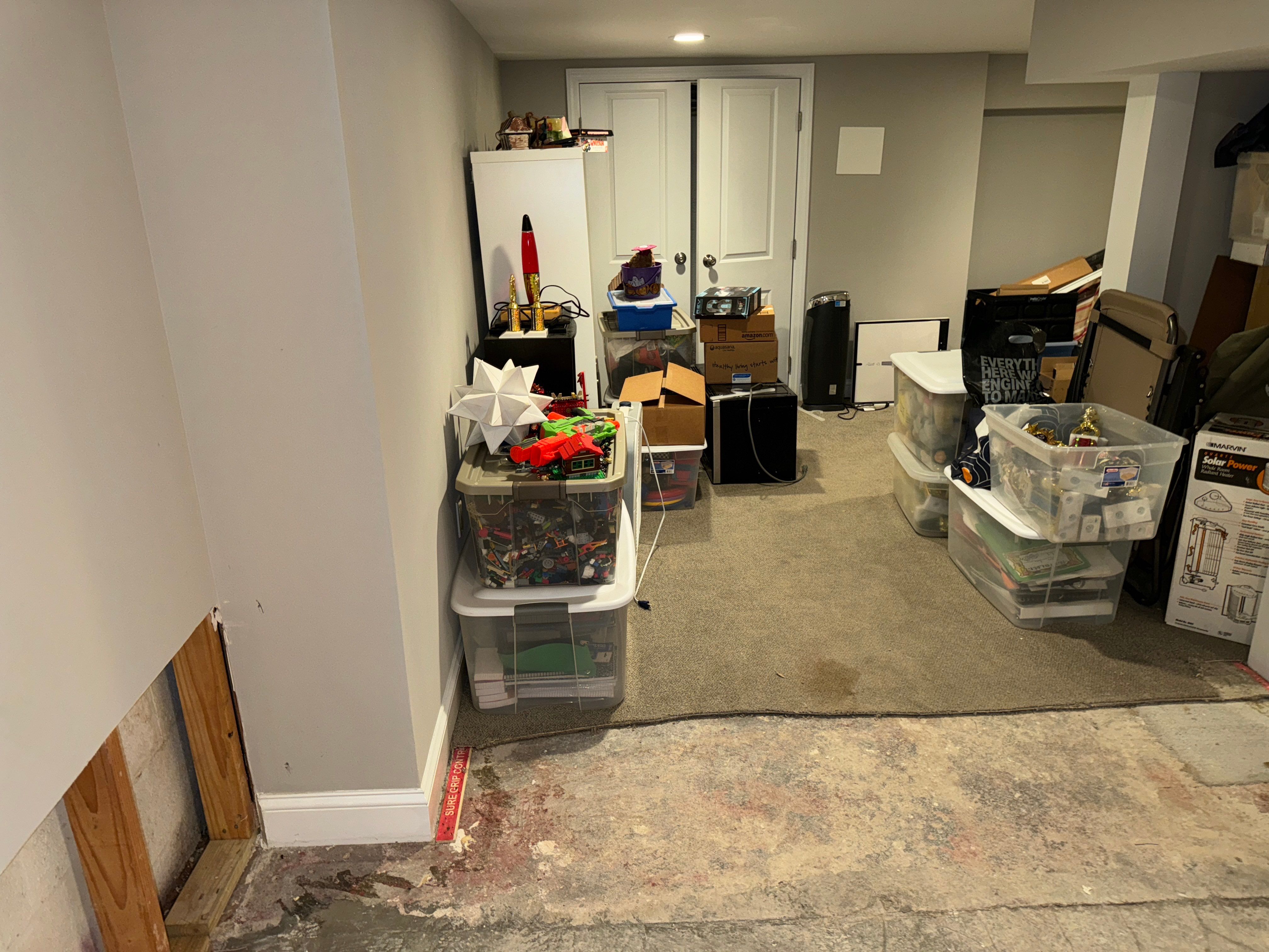 Interior French Drain Livingston NJ by Pure Service Pro, LLC 