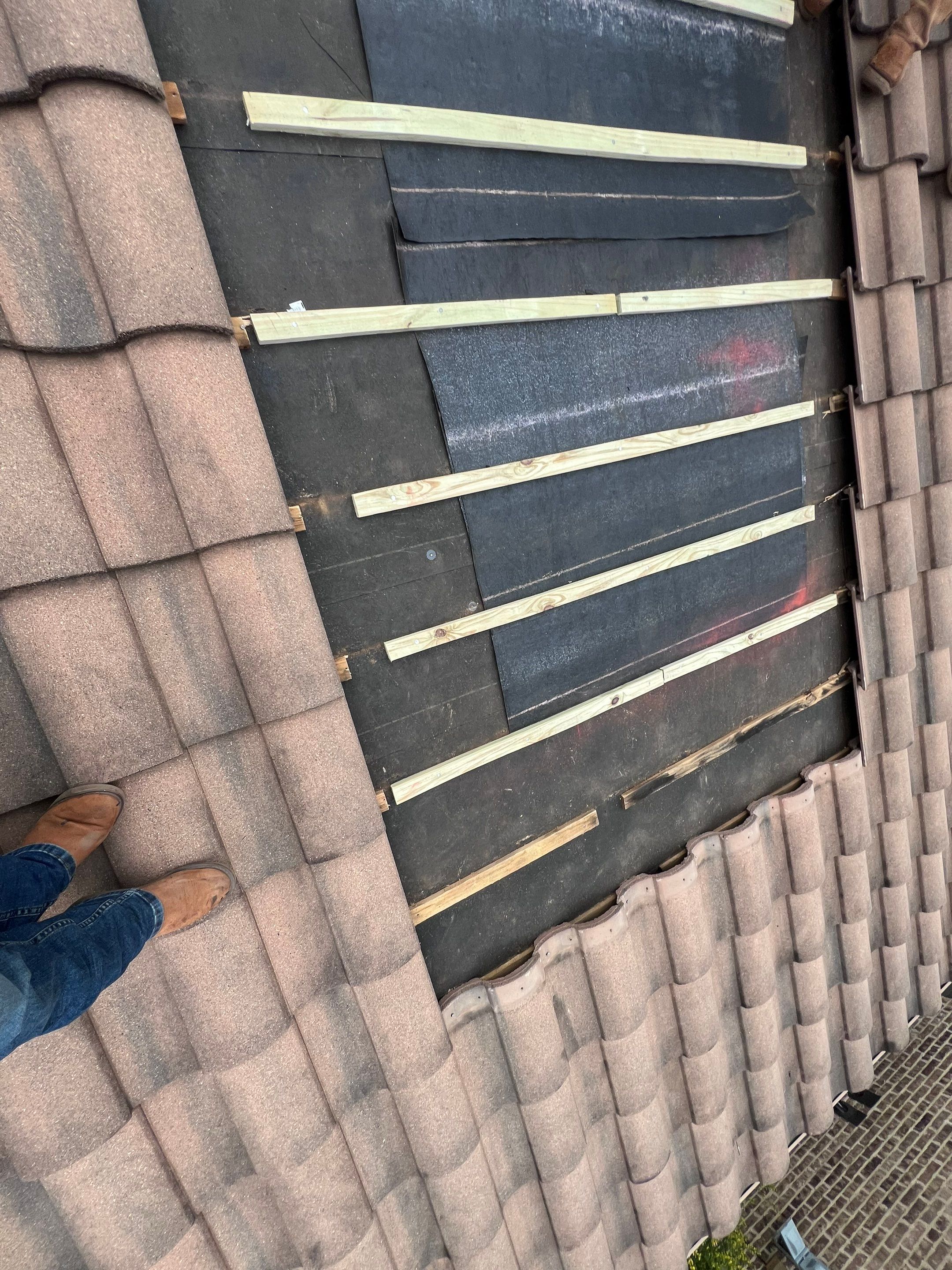 Tile Roof Repair by Roof Repair Company