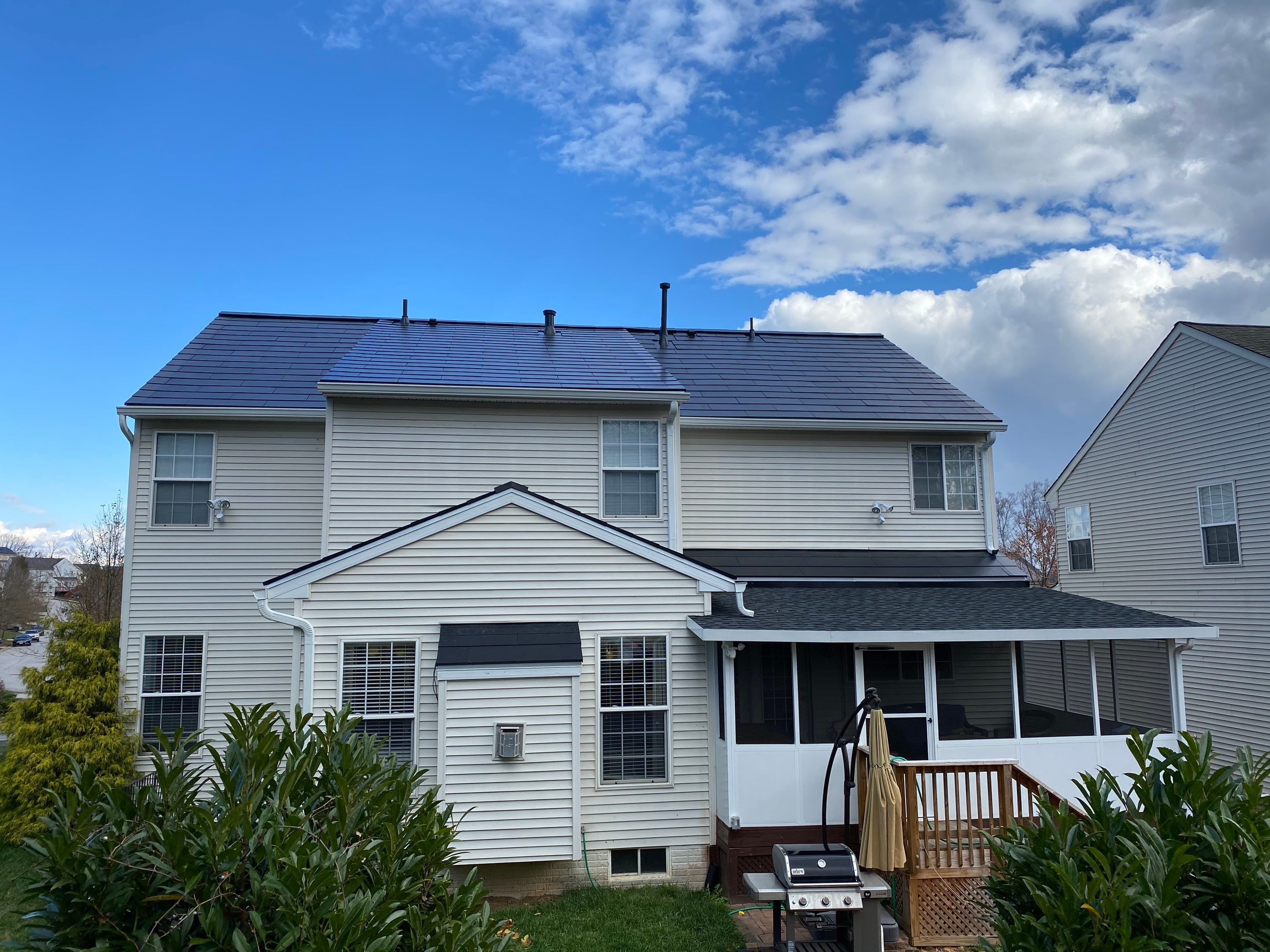 Tesla Solar Roof Installation by American Home Contractors