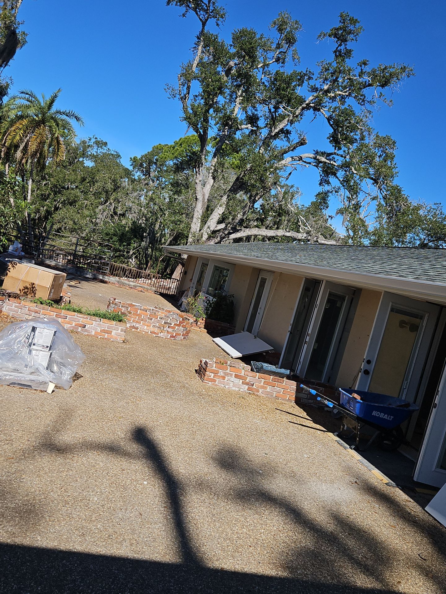 Soffit and Fascia Installation and Smooth Box Gutters and Downspouts in Sarasota FL by Gutter Professors